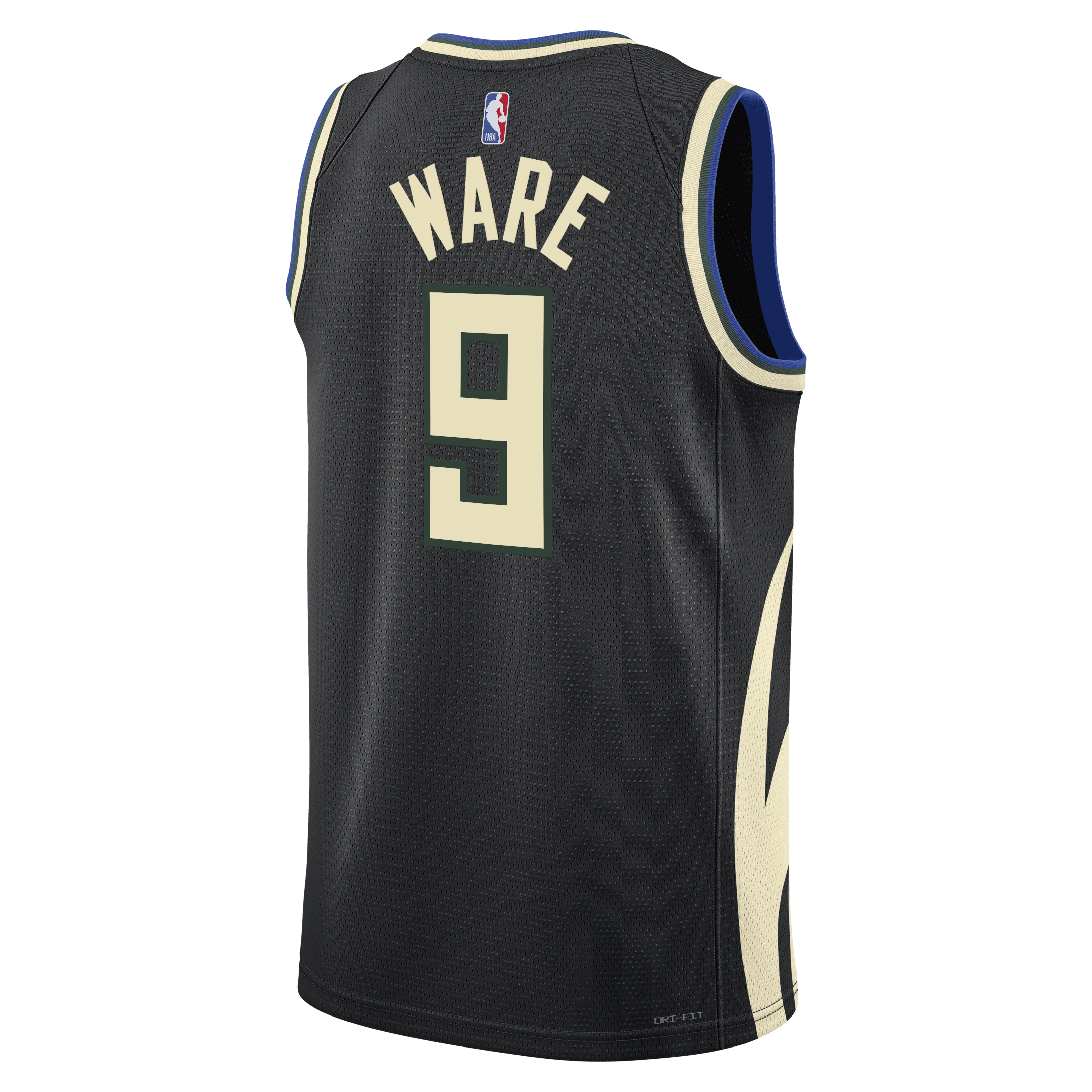 Milwaukee Bucks Jordan Brand Statement Edition Swingman Jersey - Hunter Green - Kel'el Ware - Unisex NBA Team Jersey Basketball Fan Apparel