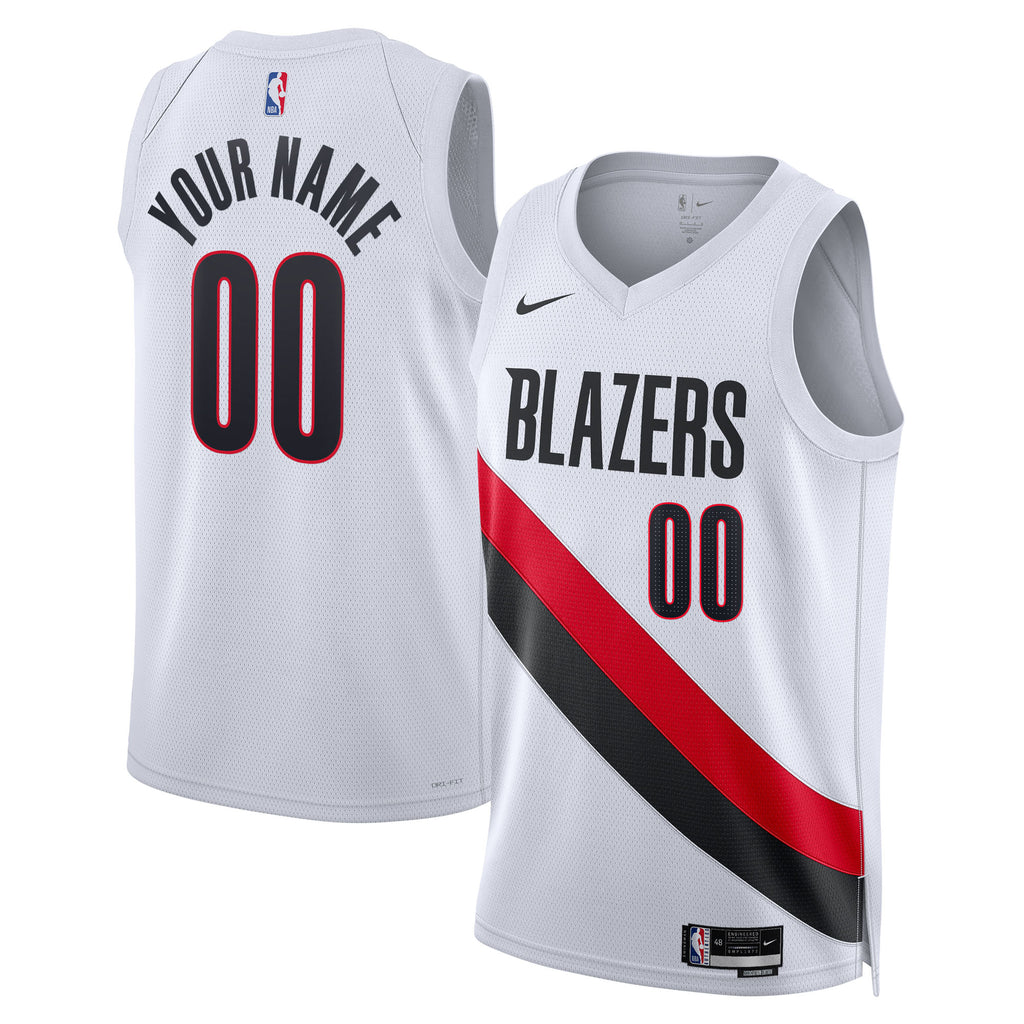 Portland Trail Blazers Nike Replica Association Swingman Jersey - Unisex NBA Team Jersey Basketball Fan Apparel
