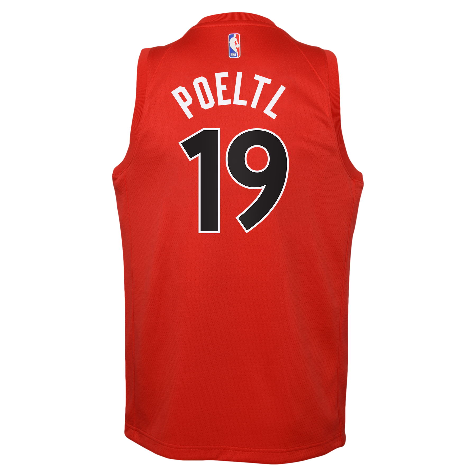 Toronto Raptors Nike Icon Edition Swingman Jersey - Red - Jakob Poeltl - Youth NBA Team Jersey Basketball Fan Apparel