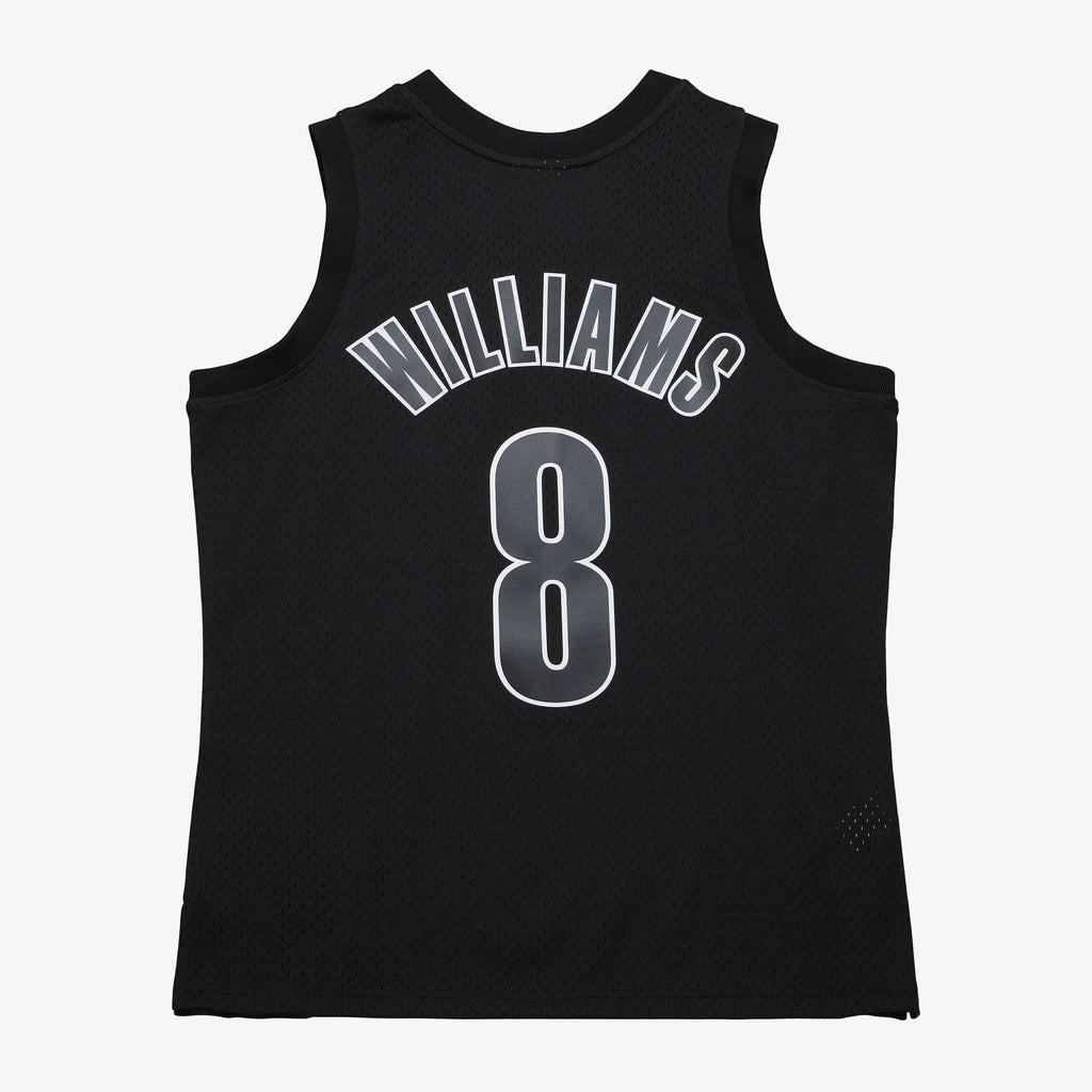 Brooklyn Nets Mitchell & Ness Deron Williams 2012 Day Authentic Jersey - Black NBA Team Jersey Basketball Fan Apparel