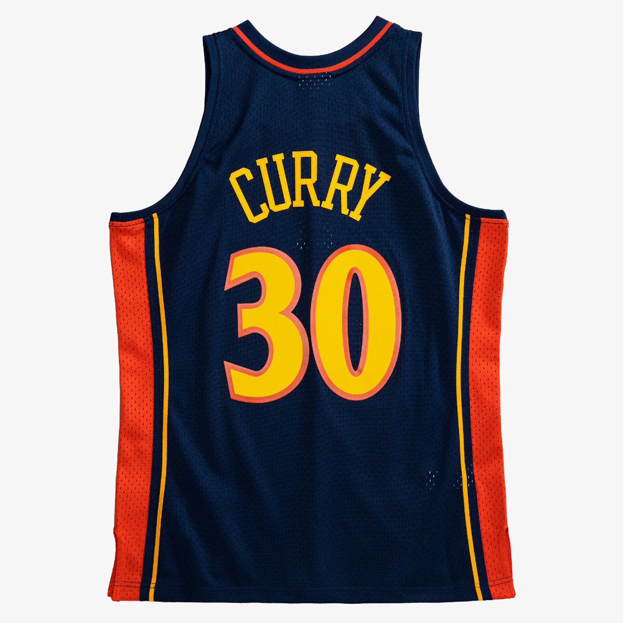 Golden State Warriors Mitchell & Ness Swingman Jersey Road Steph Curry 2009-10 NBA Team Jersey Basketball Fan Apparel