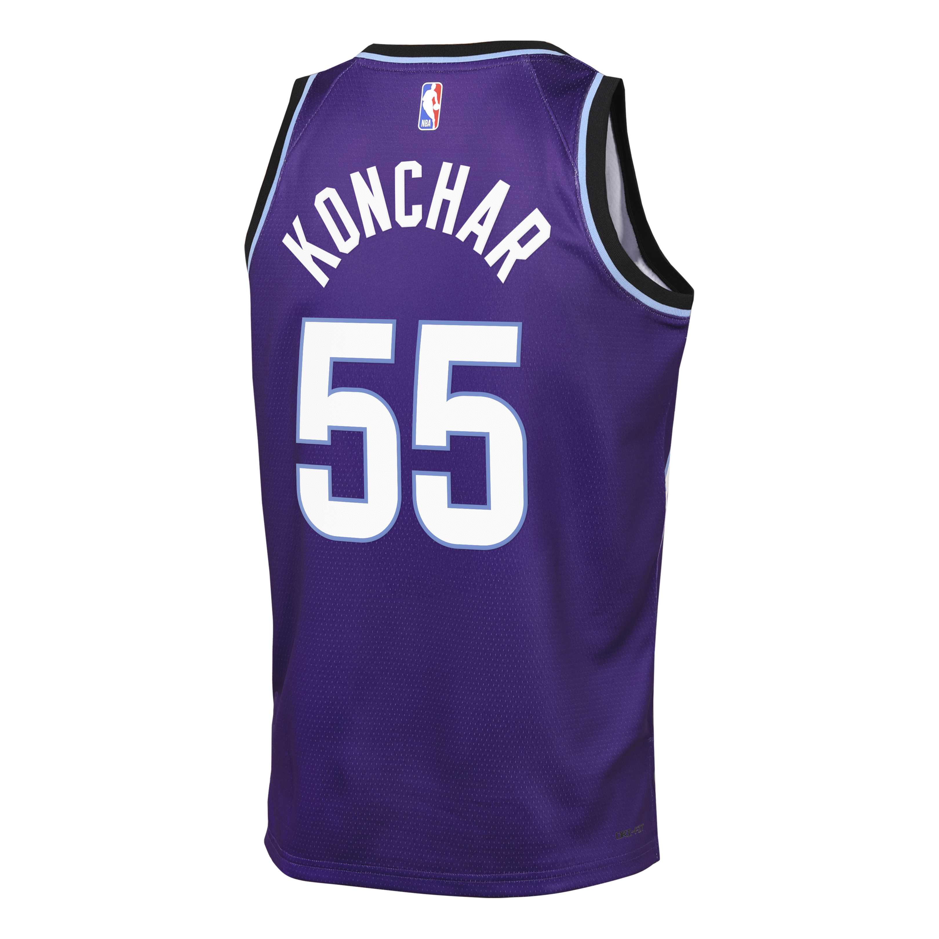 Utah Jazz Nike Replica Icon Edition Swingman Jersey - Purple - John Konchar - Youth NBA Team Jersey Basketball Fan Apparel