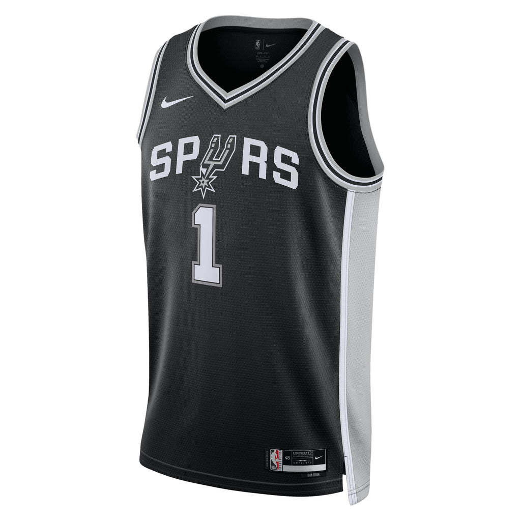 San Antonio Spurs Nike Icon Swingman Jersey - Victor Wembanyama - Men's NBA Team Jersey Basketball Fan Apparel