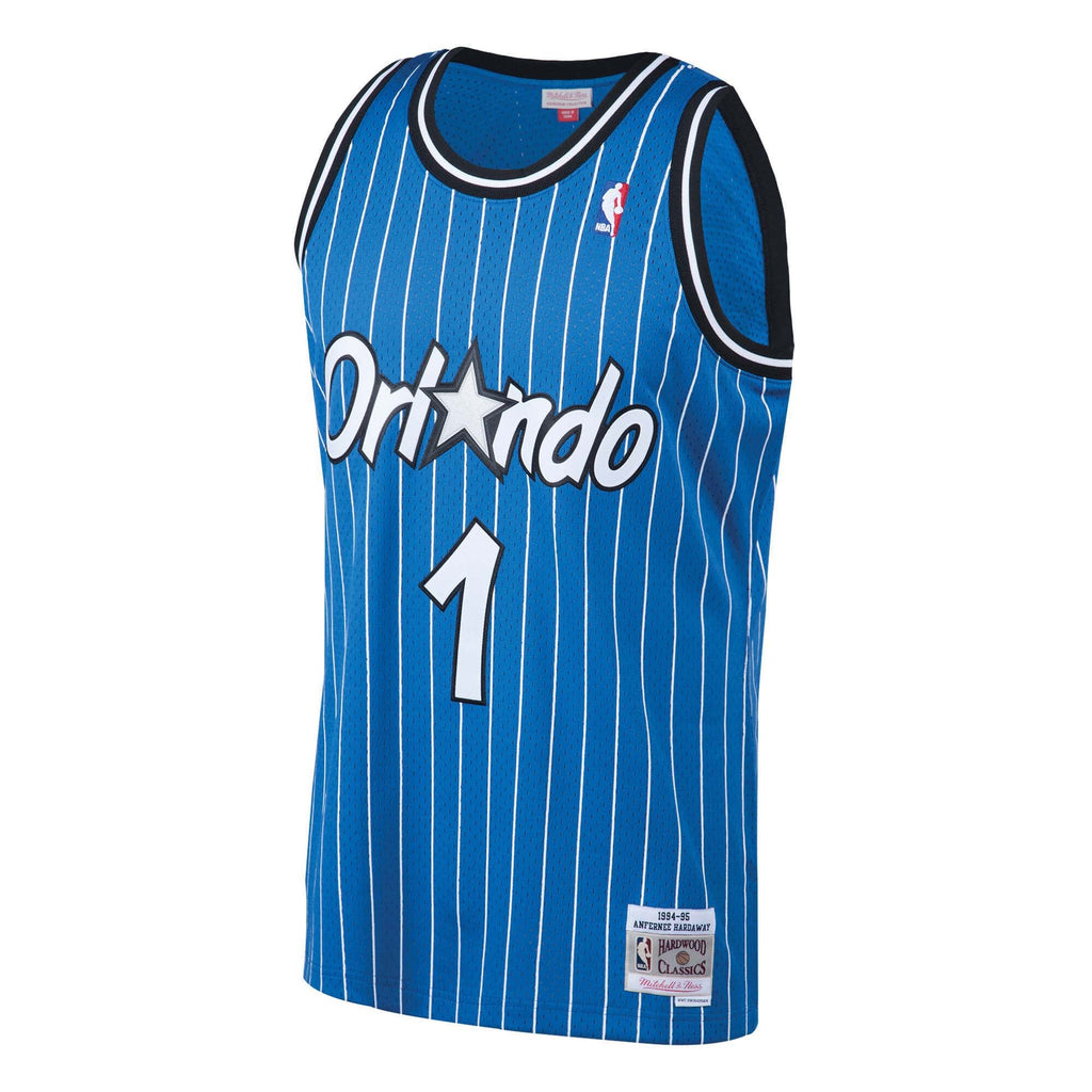 Orlando Magic Mitchell & Ness Hardwood Classics Road Jersey - Anfernee Hardaway - Men's NBA Team Jersey Basketball Fan Apparel