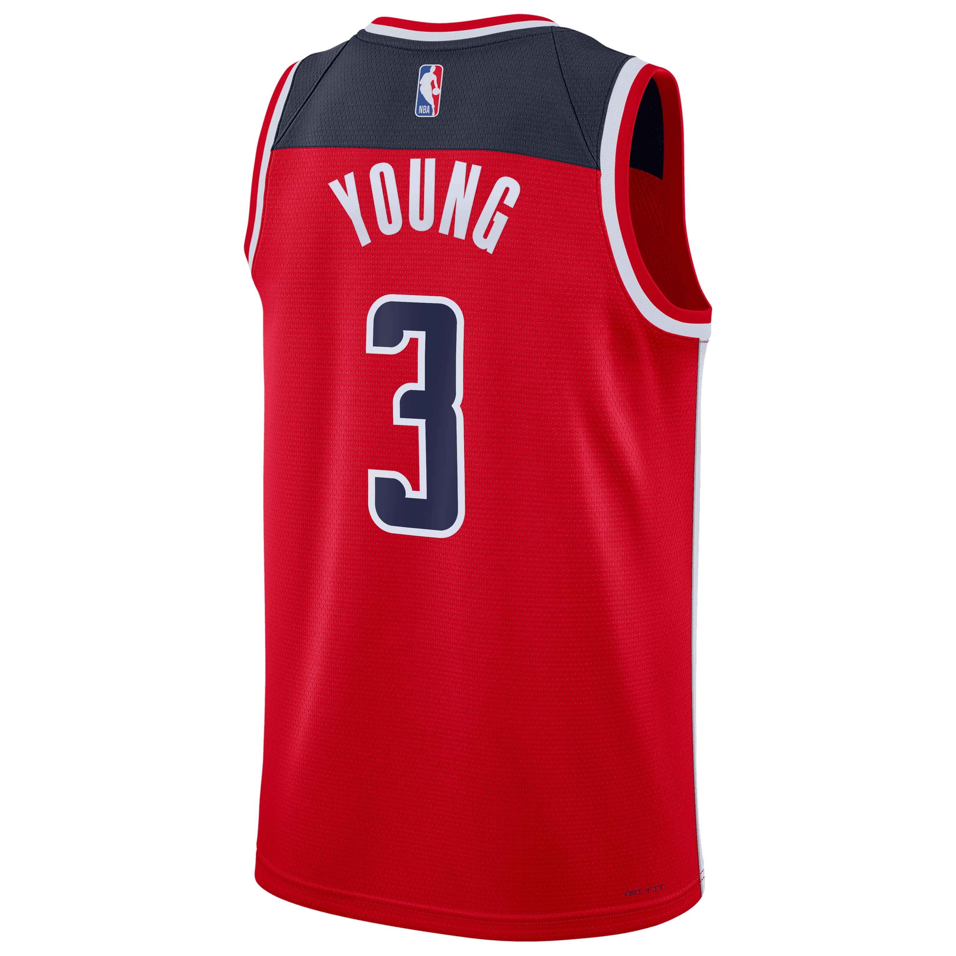 Washington Wizards Nike Icon Edition Swingman Jersey - Red - Trae Young - Unisex NBA Team Jersey Basketball Fan Apparel
