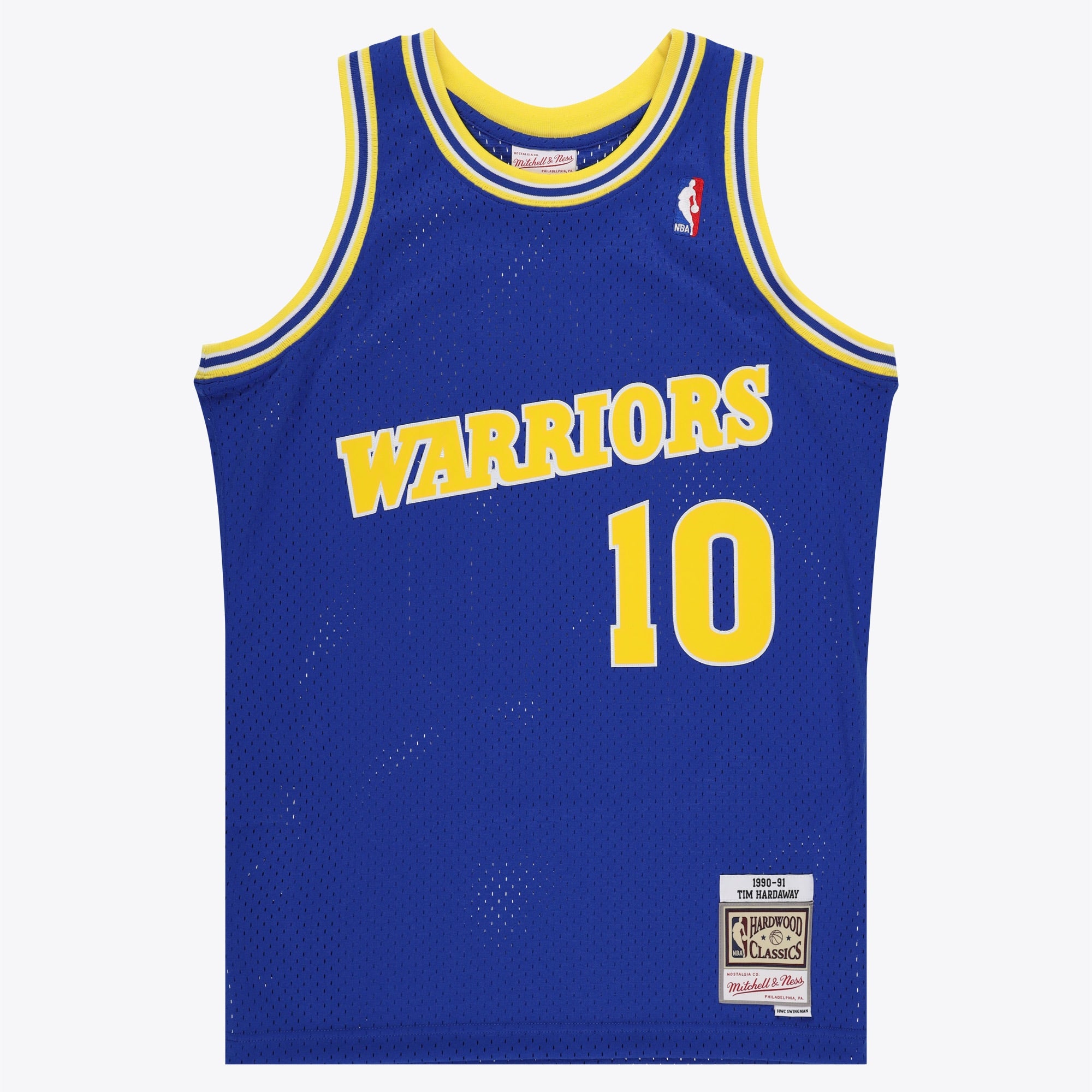 Golden State Warriors NBA Mitchell & Ness Swingman Jersey - Tim Hardaway NBA Team Jersey Basketball Fan Apparel
