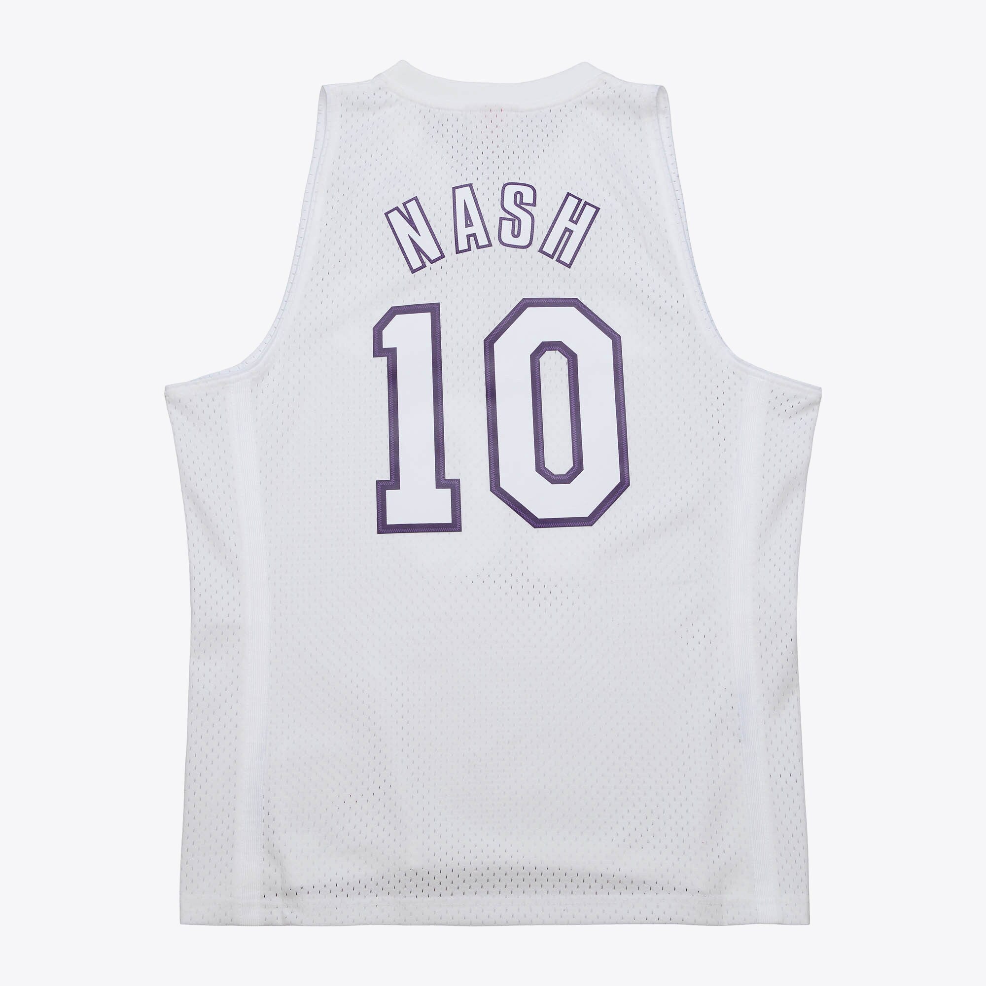 Los Angeles Lakers Mitchell & Ness Steve Nash 2012 Day Authentic Jersey - White NBA Team Jersey Basketball Fan Apparel