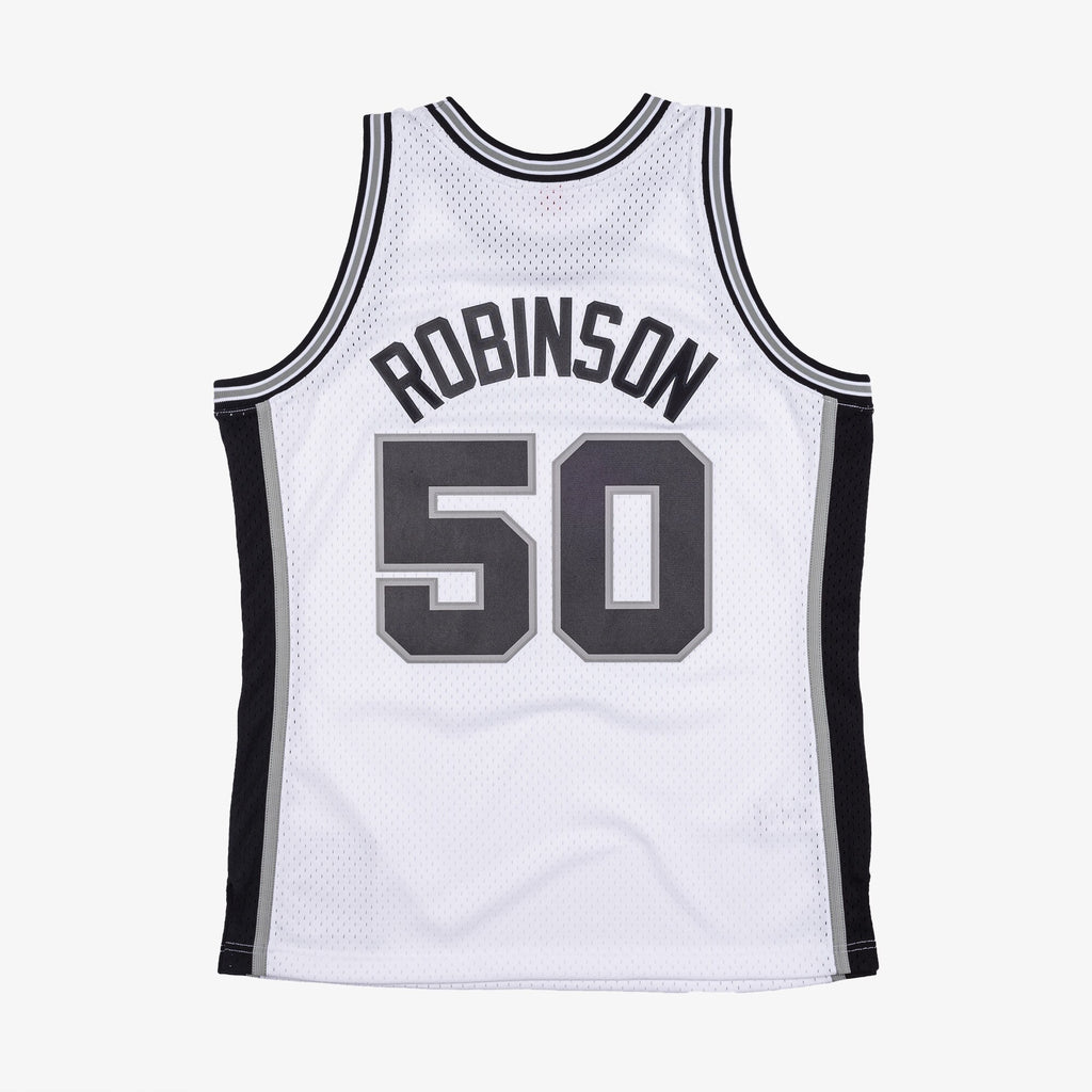 San Antonio Spurs Mitchell & Ness David Robinson 1998 Swingman Authentic Jersey - White NBA Team Jersey Basketball Fan Apparel