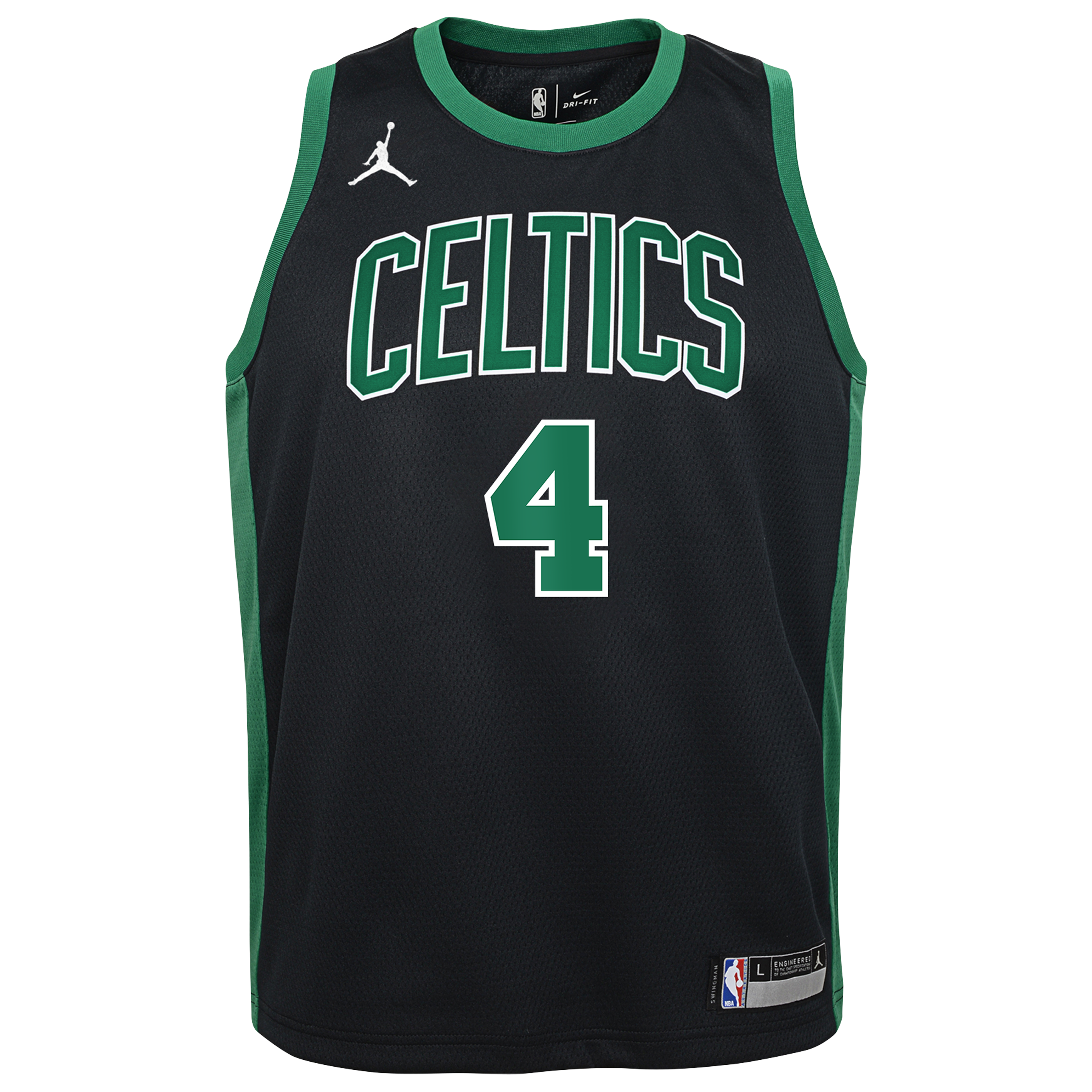 Boston Celtics Jordan Brand Statement Edition Swingman Jersey - Black - Mitchell Robinson - Youth NBA Team Jersey Basketball Fan Apparel