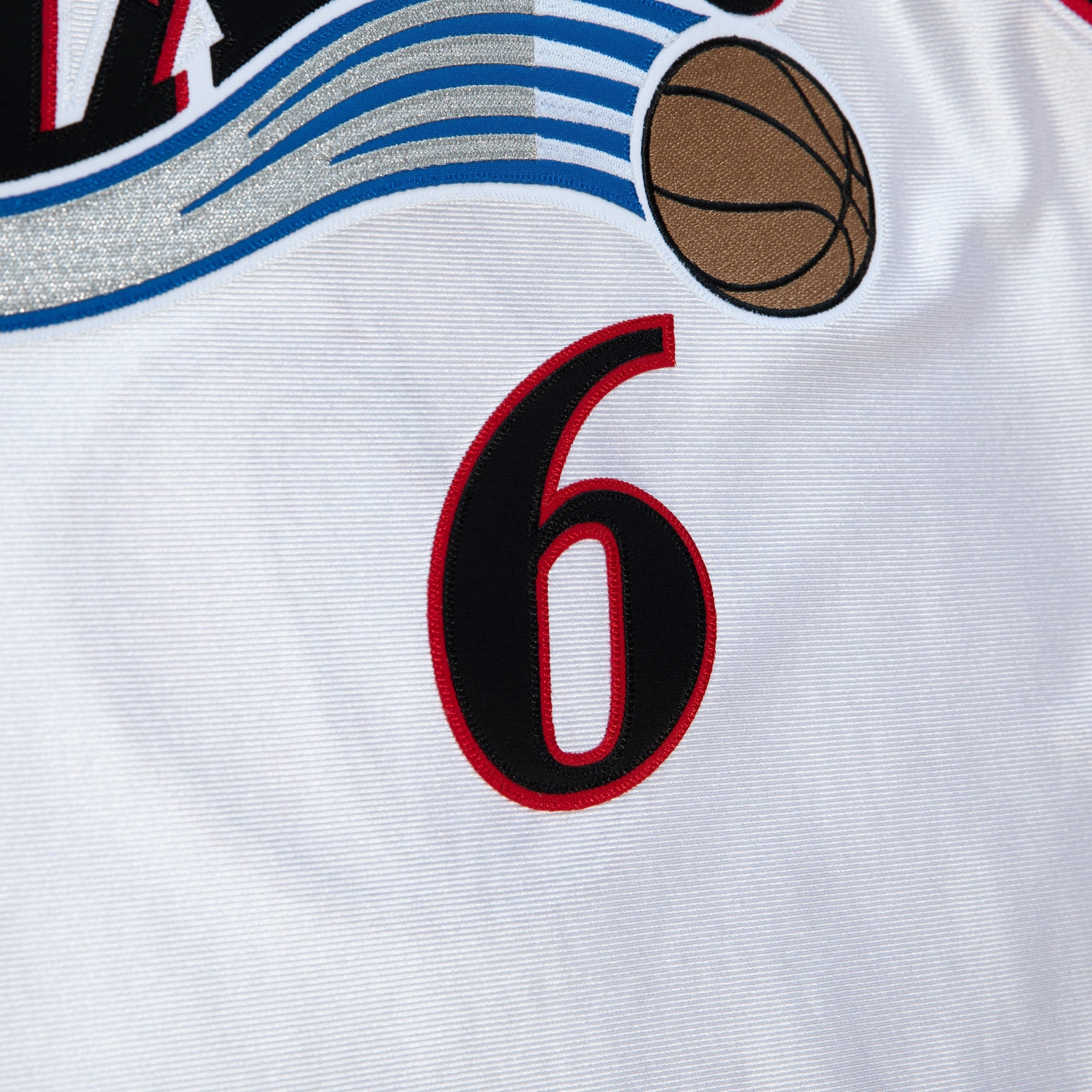 Philadelphia 76ers Mitchell & Ness Allen Iverson 2002 All-Star East Authentic Jersey - White NBA Team Jersey Basketball Fan Apparel