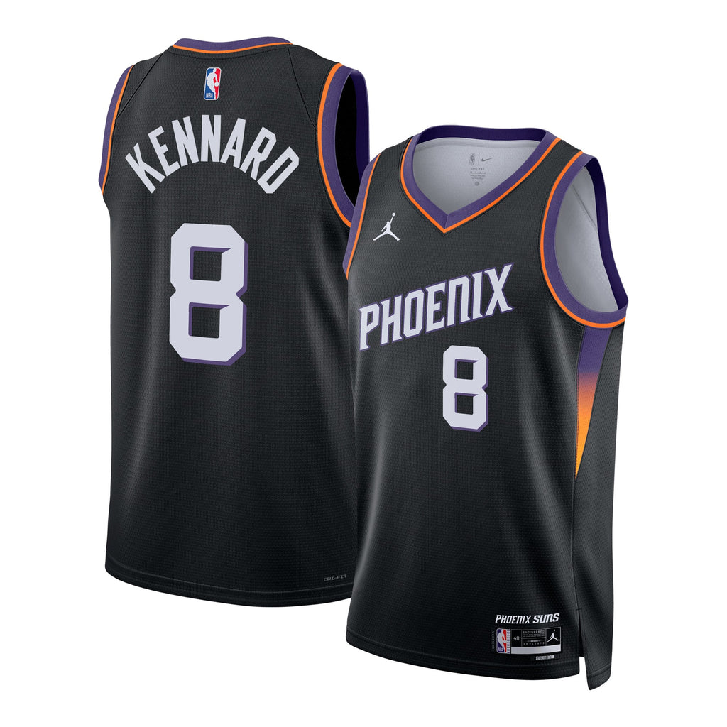 Phoenix Suns Jordan Brand Statement Edition Jersey - Black - Luke Kennard - Unisex NBA Team Jersey Basketball Fan Apparel