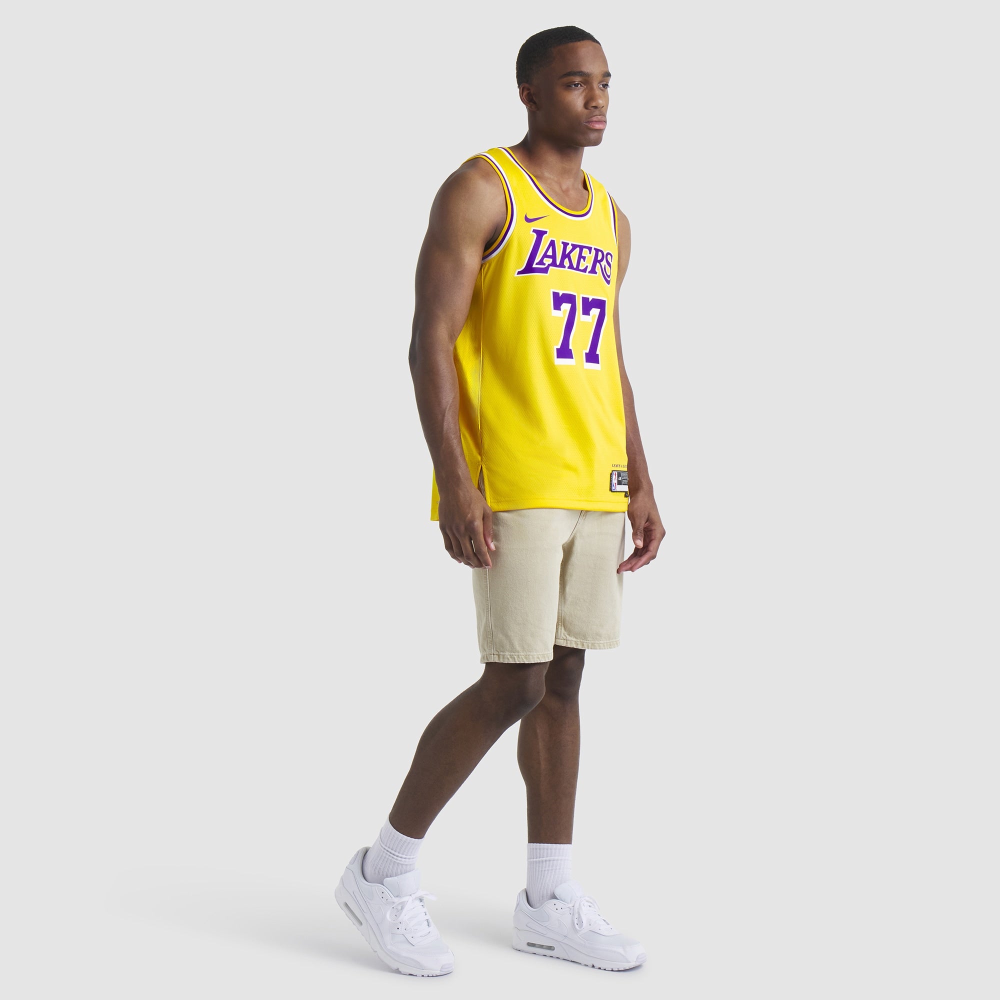 Los Angeles Lakers Nike Icon Swingman Jersey - Luka Doncic - Unisex NBA Team Jersey Basketball Fan Apparel