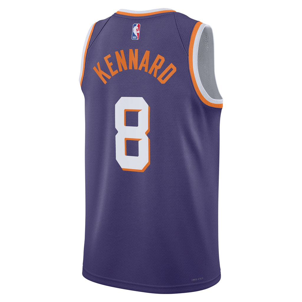 Phoenix Suns Nike Icon Edition Swingman Jersey - Purple - Luke Kennard - Unisex NBA Team Jersey Basketball Fan Apparel