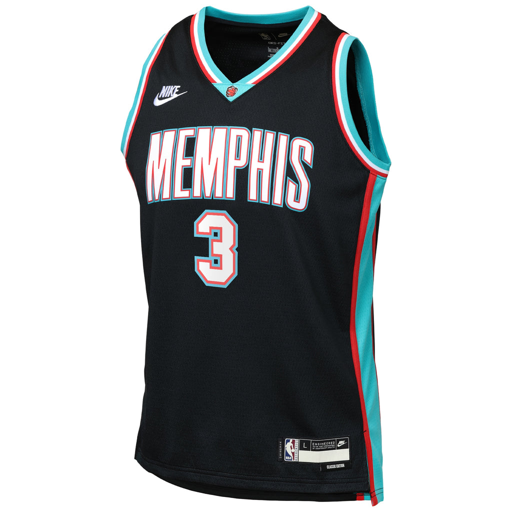 Memphis Grizzlies Nike Classic Edition Jersey - Black - Kentavious Caldwell-Pope - Youth NBA Team Jersey Basketball Fan Apparel