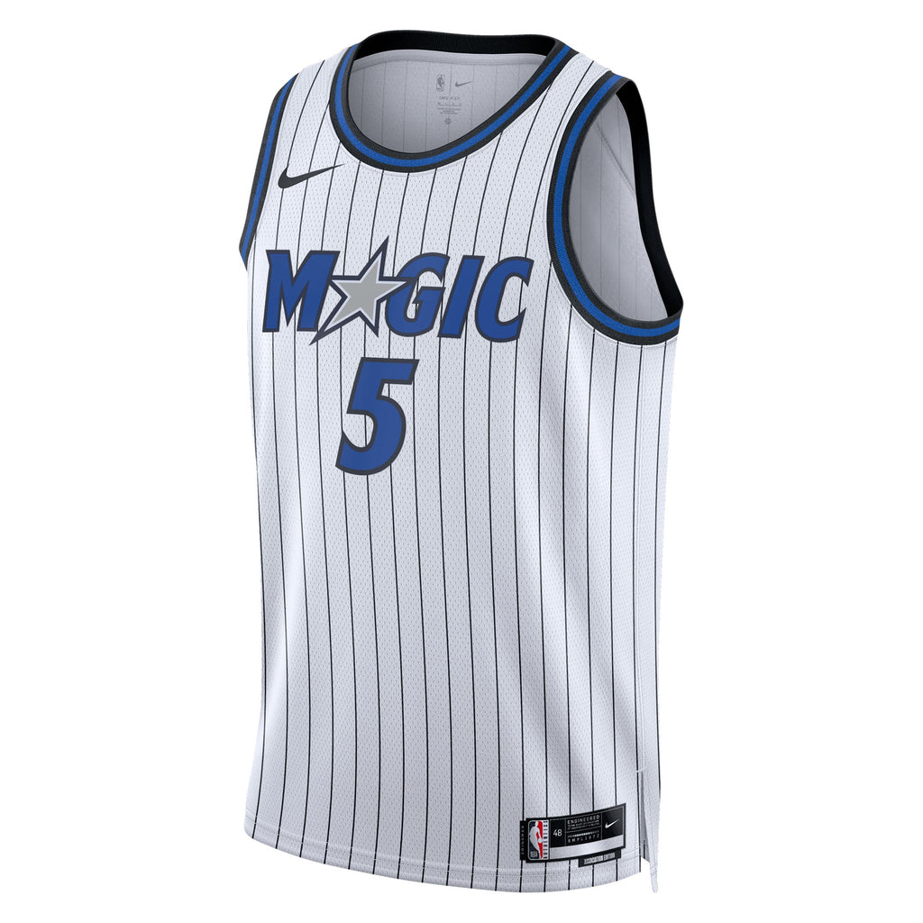 Orlando Magic Nike Replica Association Edition Swingman Jersey - White - Paolo Banchero - Unisex NBA Team Jersey Basketball Fan Apparel