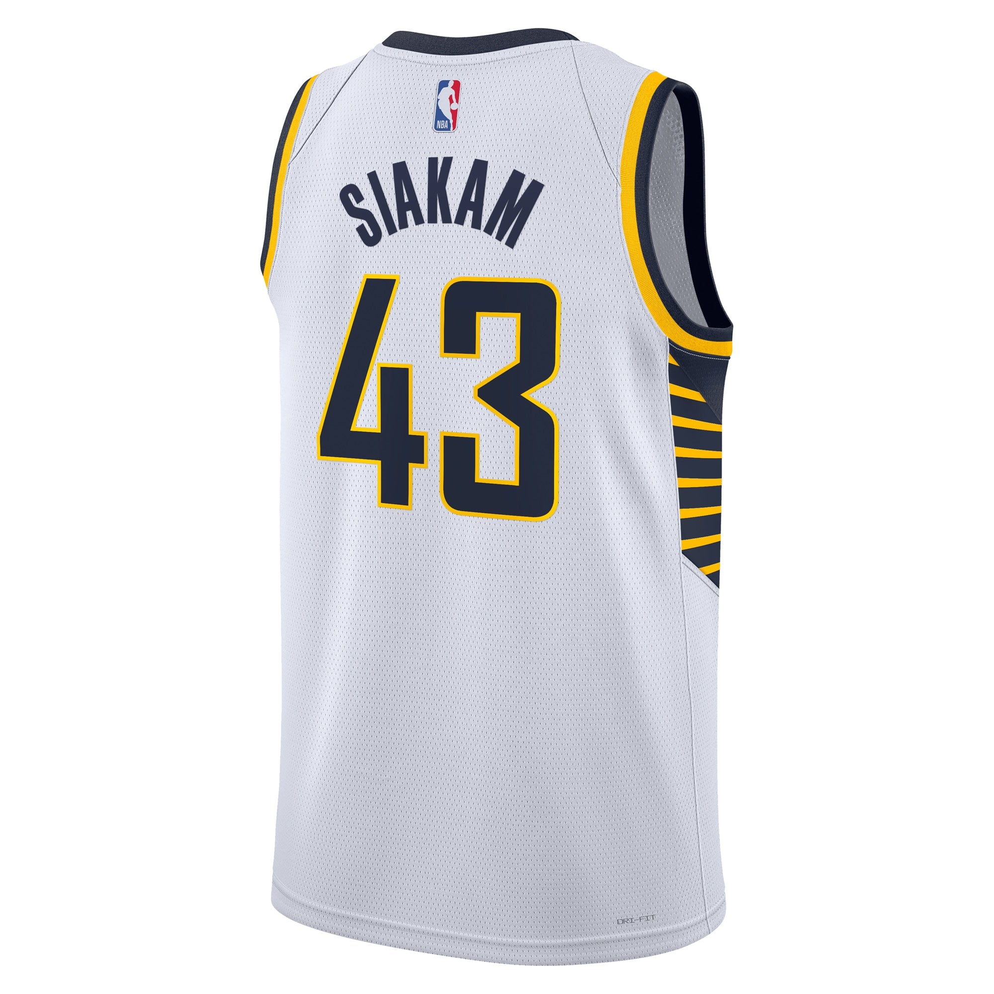 Indiana Pacers Nike Association Edition Swingman Jersey - White - Pascal Siakam - Youth NBA Team Jersey Basketball Fan Apparel