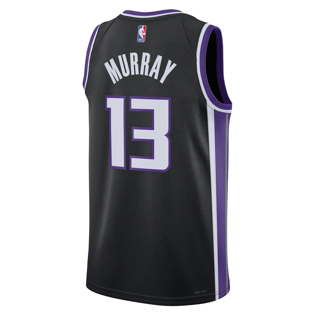 Sacramento Kings Nike Icon Edition Swingman Jersey - Black - Keegan Murray - Unisex NBA Team Jersey Basketball Fan Apparel