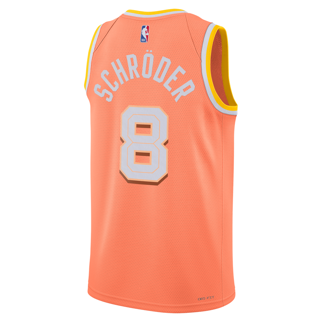 Nike Cleveland Cavaliers 2025/26 City Edition Swingman Jersey - Orange - Dennis Schröder - Unisex NBA Team Jersey Basketball Fan Apparel