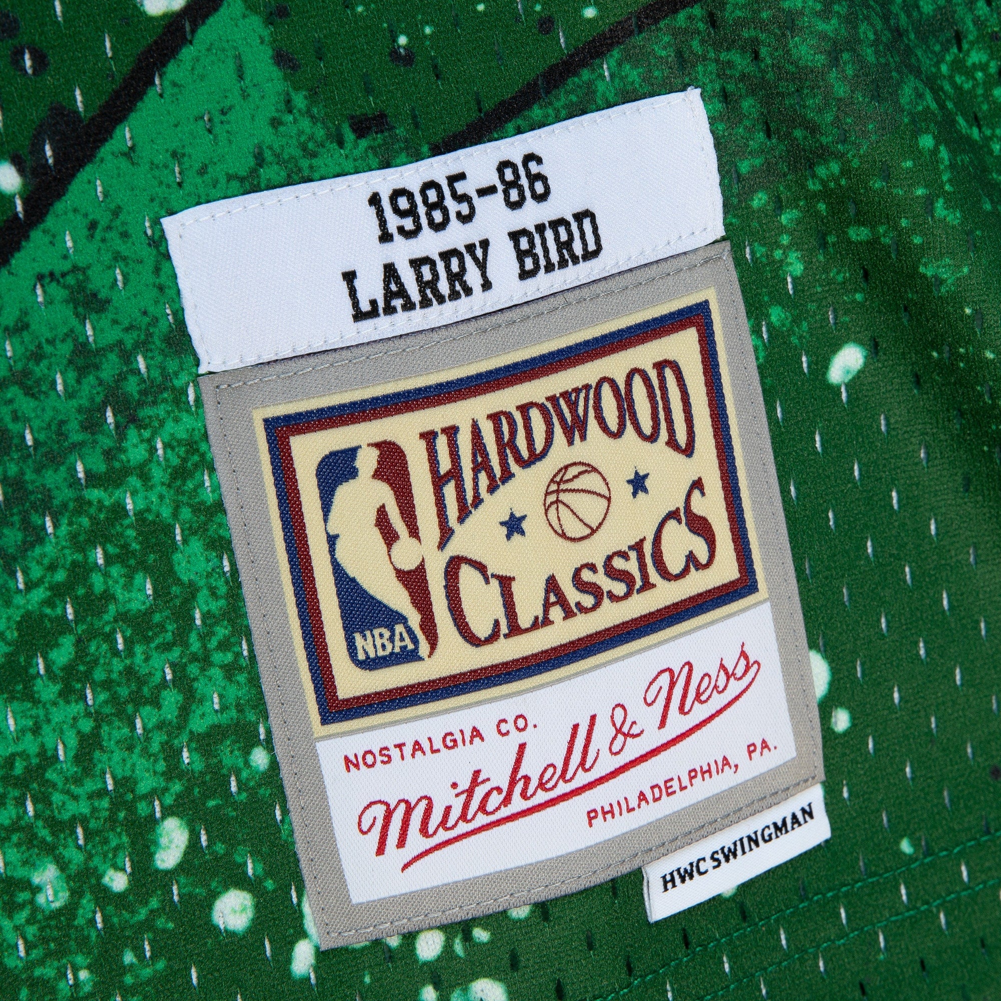Boston Celtics Mitchell & Ness Larry Bird 1985 Hyper Hoops Swingman Jersey - Green NBA Team Jersey Basketball Fan Apparel