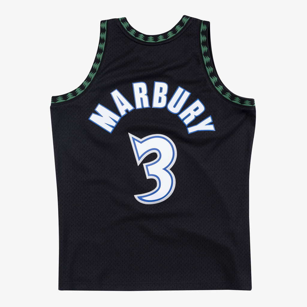 Minnesota Timberwolves Mitchell & Ness Swingman Jersey Alternate Stephon Marbury 1997-98 NBA Team Jersey Basketball Fan Apparel