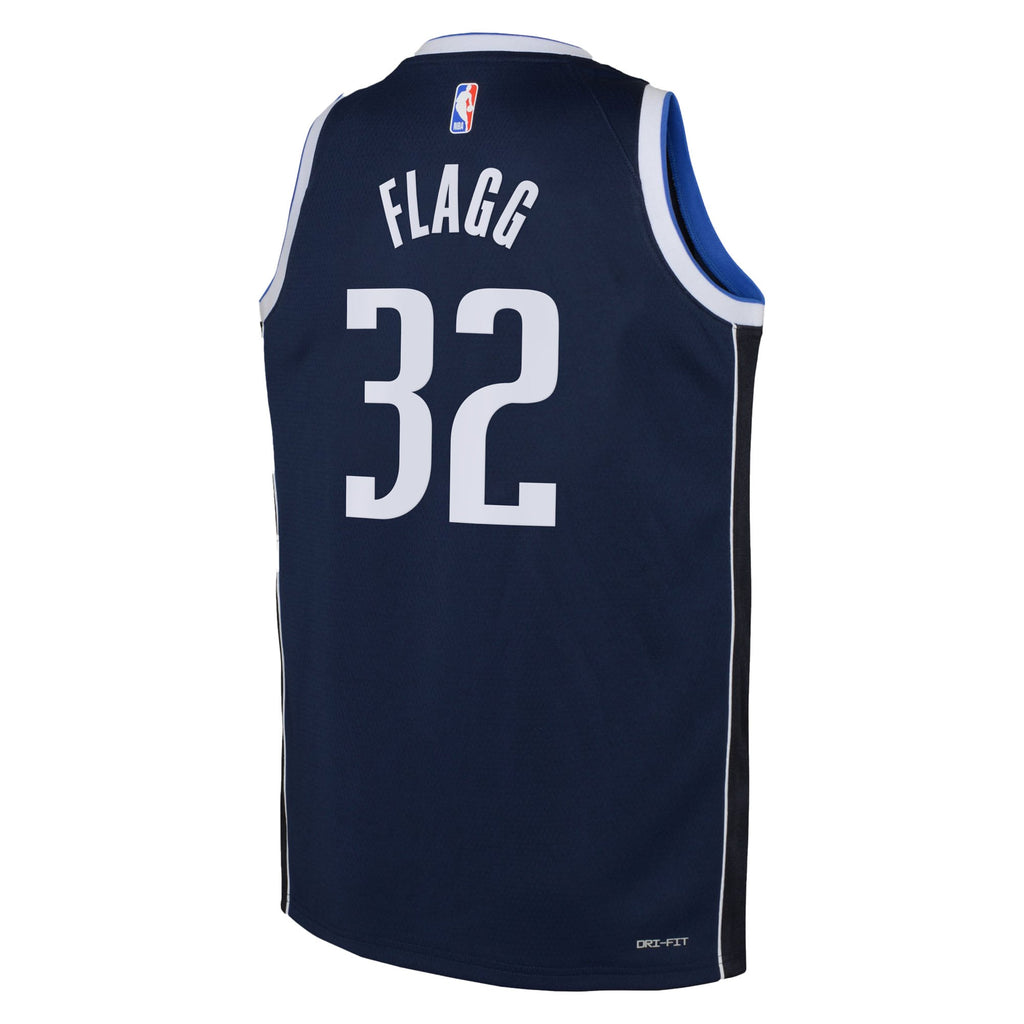 Dallas Mavericks Jordan Brand Statement Edition Swingman Jersey NBA 2025 First Round Draft Pick - Navy - Cooper Flagg - Youth NBA Team Jersey Basketba