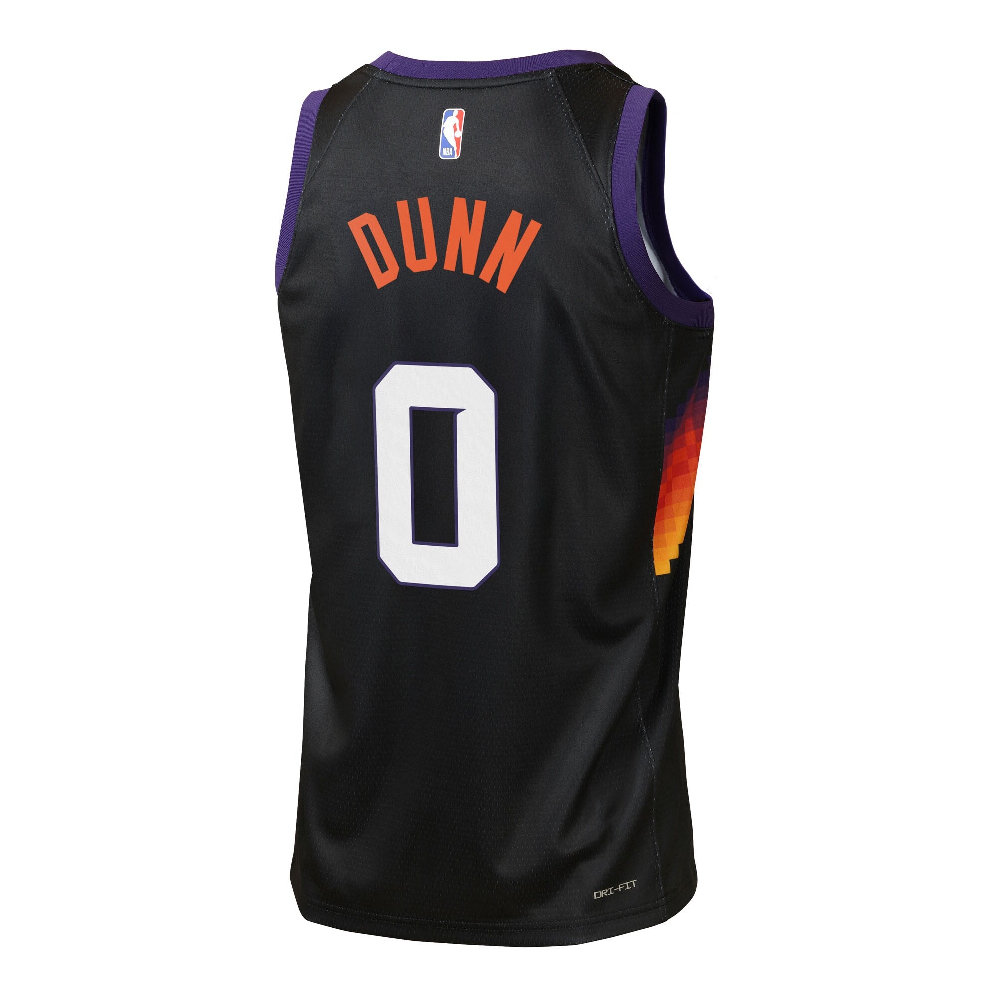 Phoenix Suns Nike 2025/26 City Edition Swingman Jersey - Black - Ryan Dunn - Youth NBA Team Jersey Basketball Fan Apparel