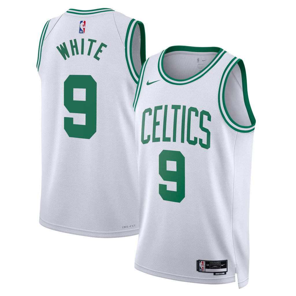 Boston Celtics Nike Association Edition Swingman Jersey - White - Derrick White - Unisex NBA Team Jersey Basketball Fan Apparel