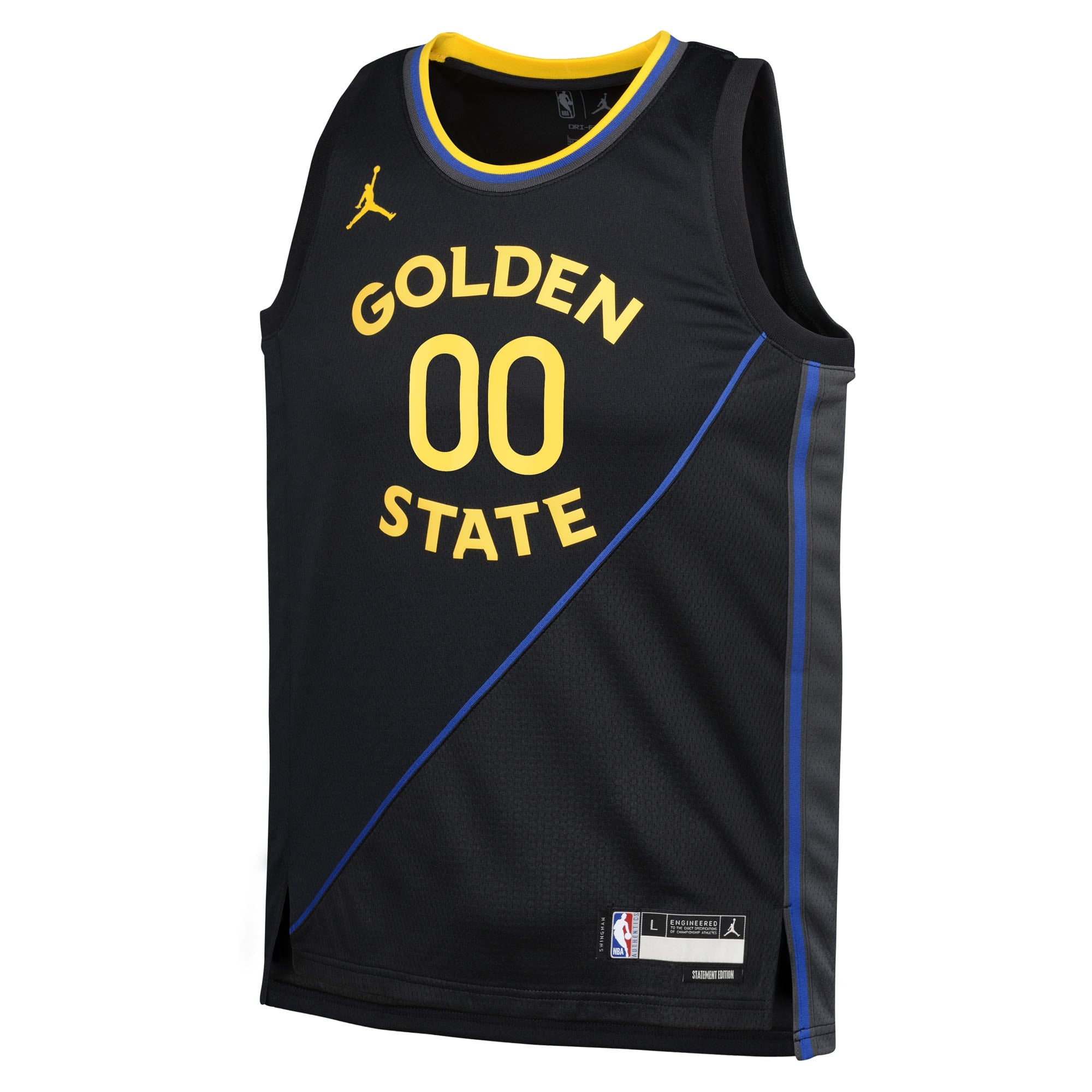 Golden State Warriors Nike Jordan Statement Jersey - Youth NBA Team Jersey Basketball Fan Apparel