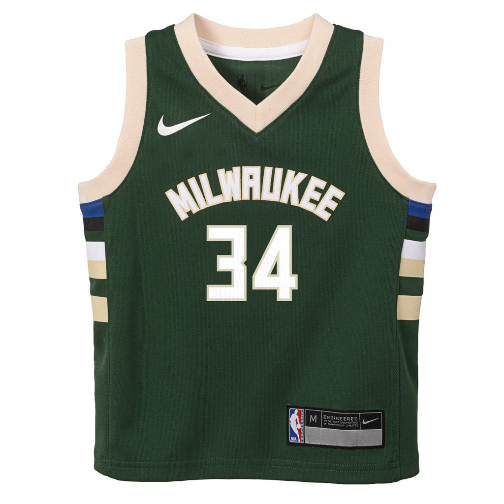 Milwaukee Bucks Replica Icon Jersey Box Set - Giannis Antetokounmpo - Infant NBA Team Jersey Basketball Fan Apparel