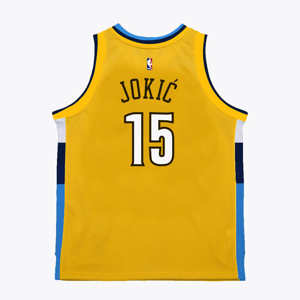 Denver Nuggets Mitchell & Ness Swingman Jersey 2017 Nikola Jokic NBA Team Jersey Basketball Fan Apparel