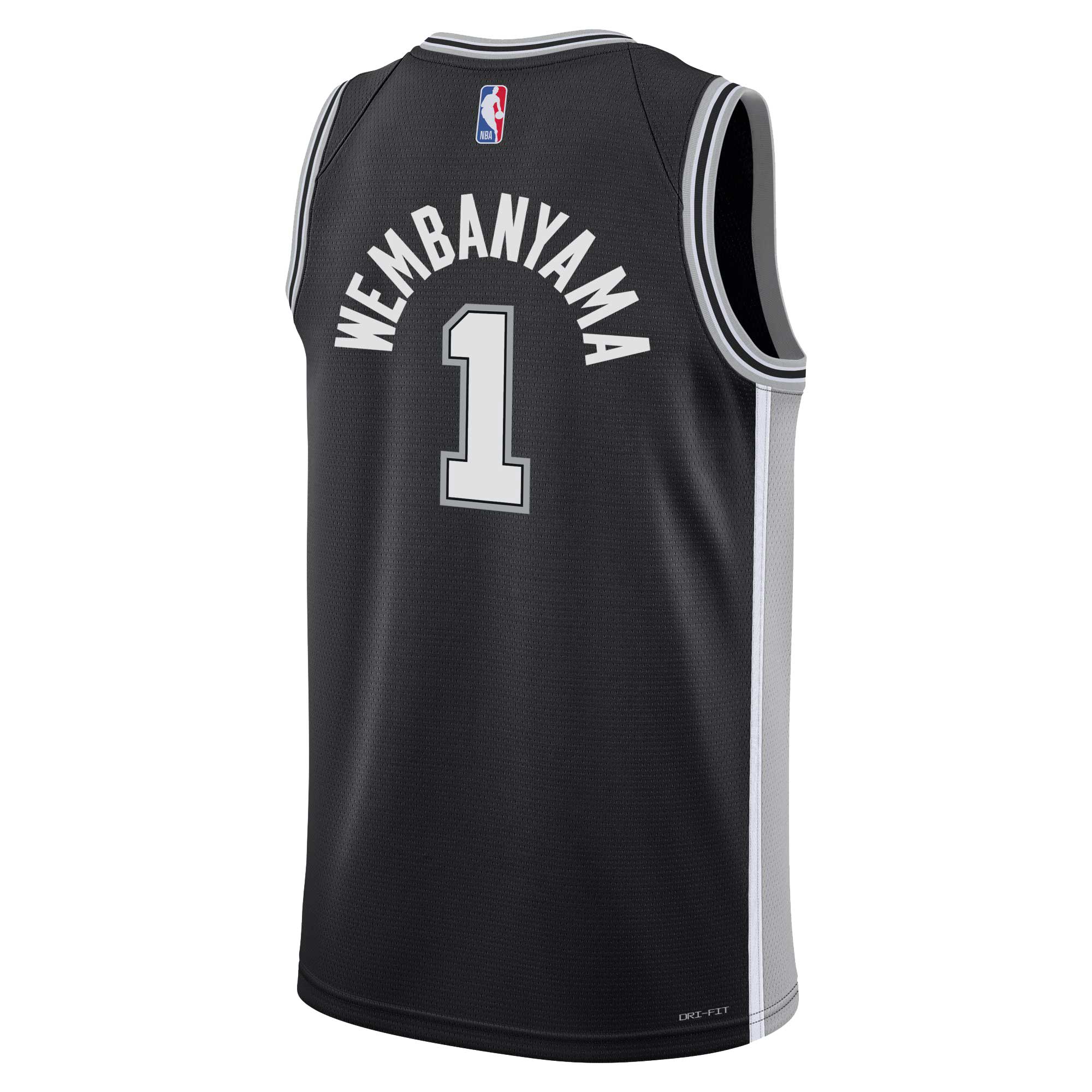 San Antonio Spurs Nike Icon Swingman Jersey - Victor Wembanyama - Youth NBA Team Jersey Basketball Fan Apparel