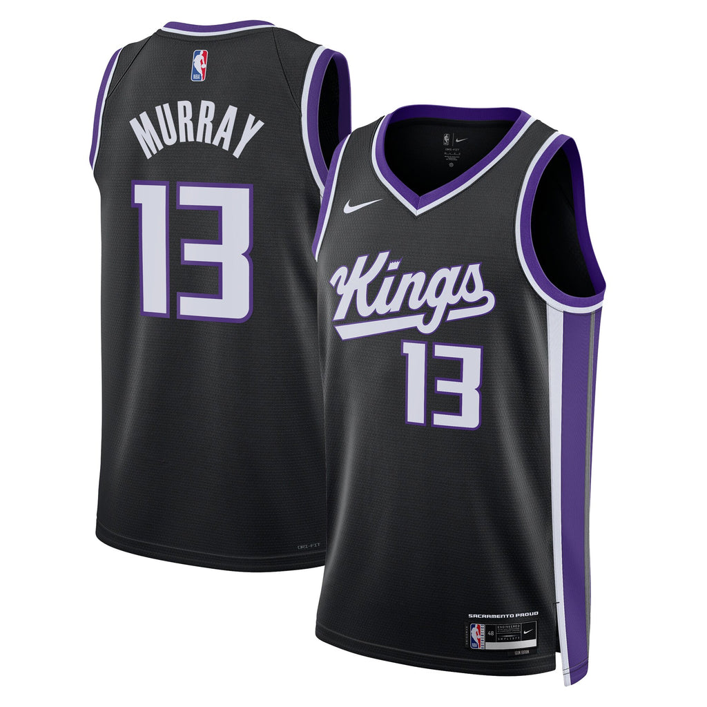 Sacramento Kings Nike Icon Edition Swingman Jersey - Black - Keegan Murray - Unisex NBA Team Jersey Basketball Fan Apparel