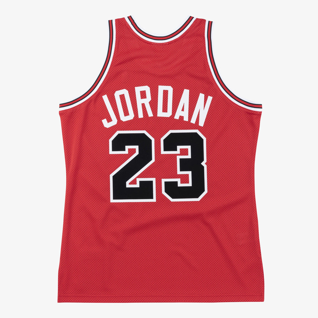 Chicago Bulls Mitchell & Ness Authentic Jersey Michael Jordan 1997-98 NBA Team Jersey Basketball Fan Apparel