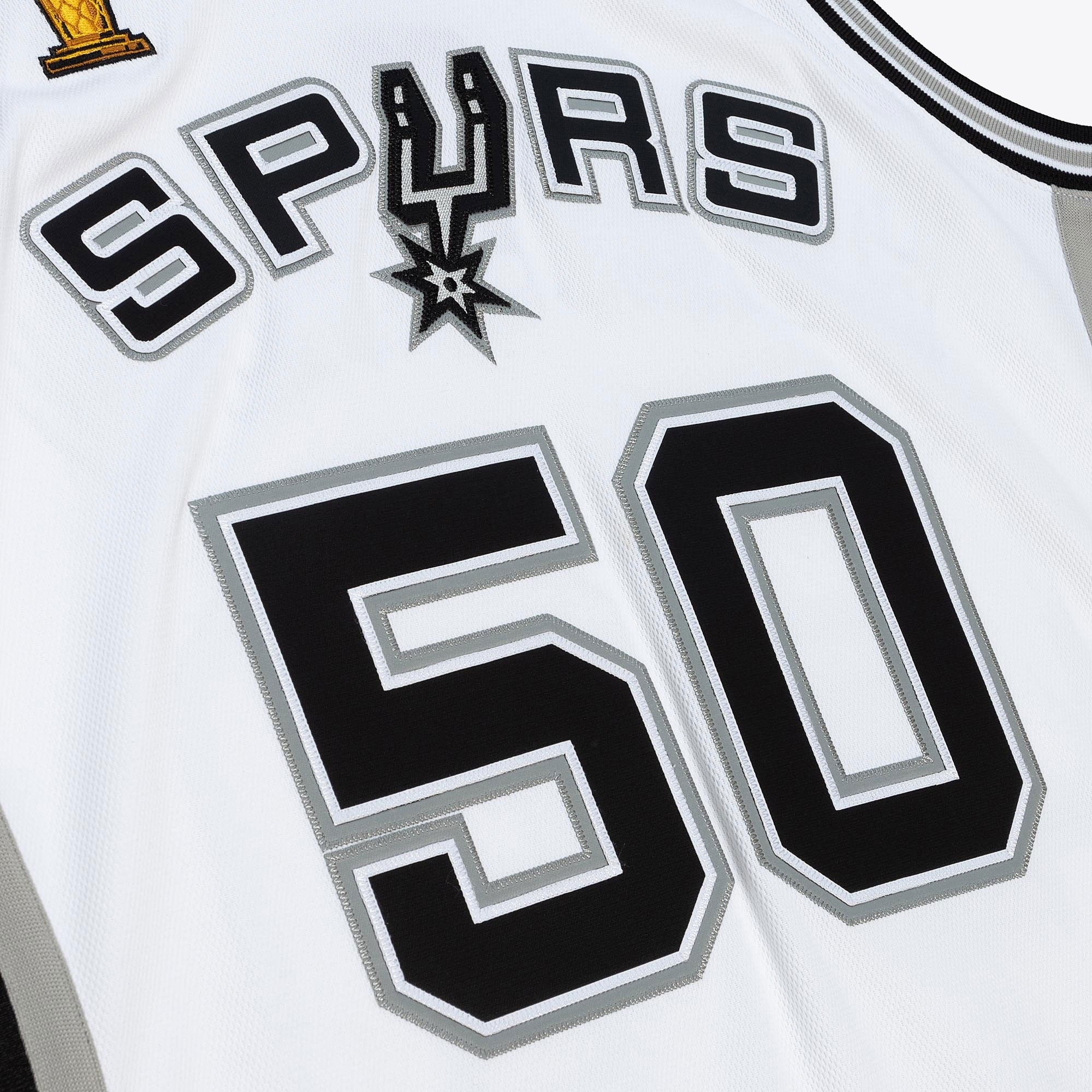 San Antonio Spurs Mitchell & Ness David Robinson 2002 Home Finals Authentic Jersey - White NBA Team Jersey Basketball Fan Apparel