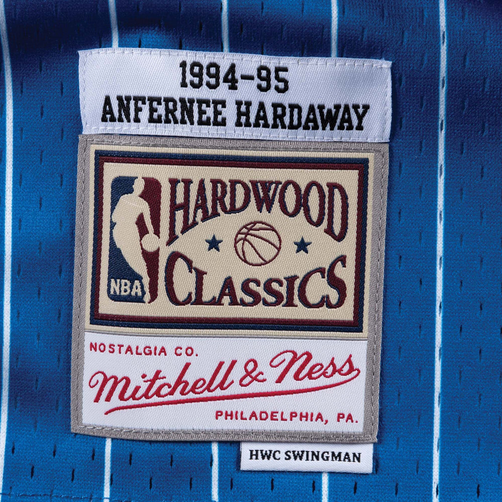 Orlando Magic Mitchell & Ness Hardwood Classics Road Jersey - Anfernee Hardaway - Men's NBA Team Jersey Basketball Fan Apparel