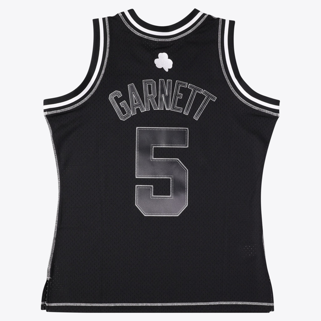 Boston Celtics Mitchell & Ness Kevin Garnett 2007 Contrast 2K Swingman Jersey - Black NBA Team Jersey Basketball Fan Apparel