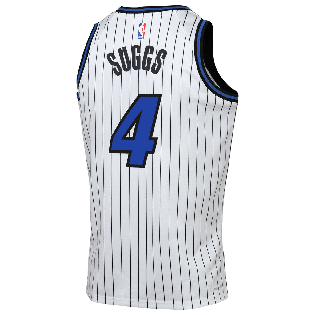 Orlando Magic Nike Replica Association Edition Swingman Jersey - White - Jalen Suggs - Youth NBA Team Jersey Basketball Fan Apparel