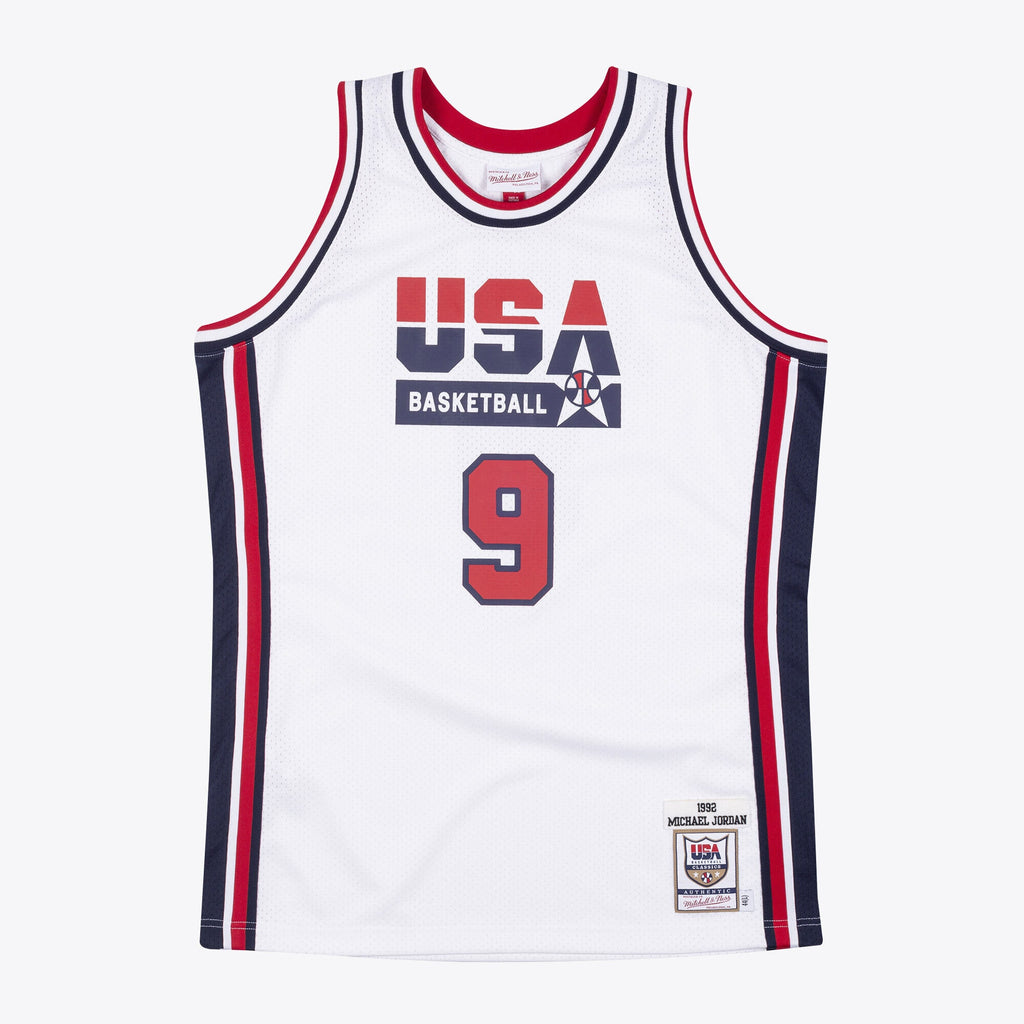 USA Basketball Mitchell & Ness Authentic Jersey Michael Jordan 1992 NBA Team Jersey Basketball Fan Apparel