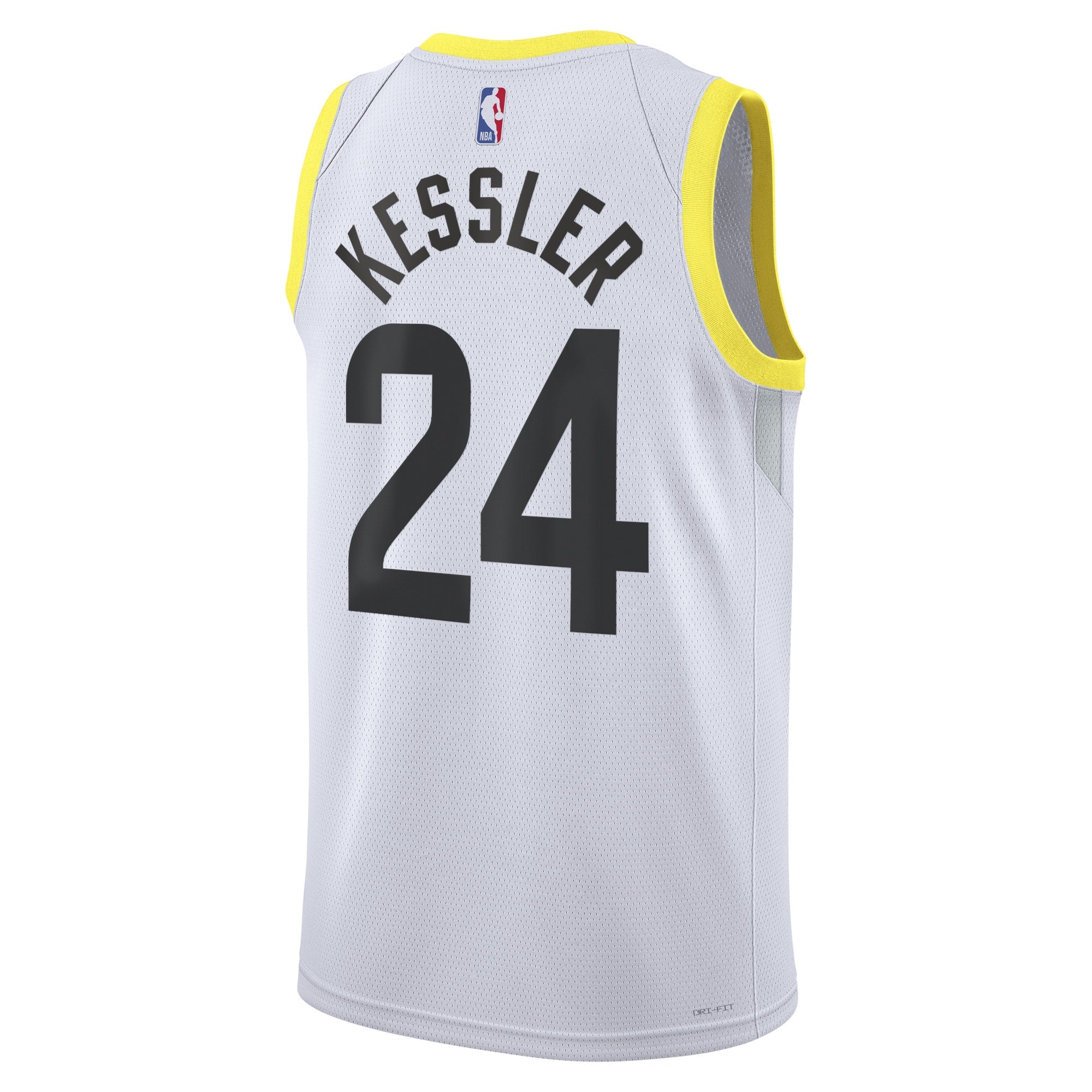 Utah Jazz Nike Association Edition Swingman Jersey - White - Walker Kessler - Unisex NBA Team Jersey Basketball Fan Apparel