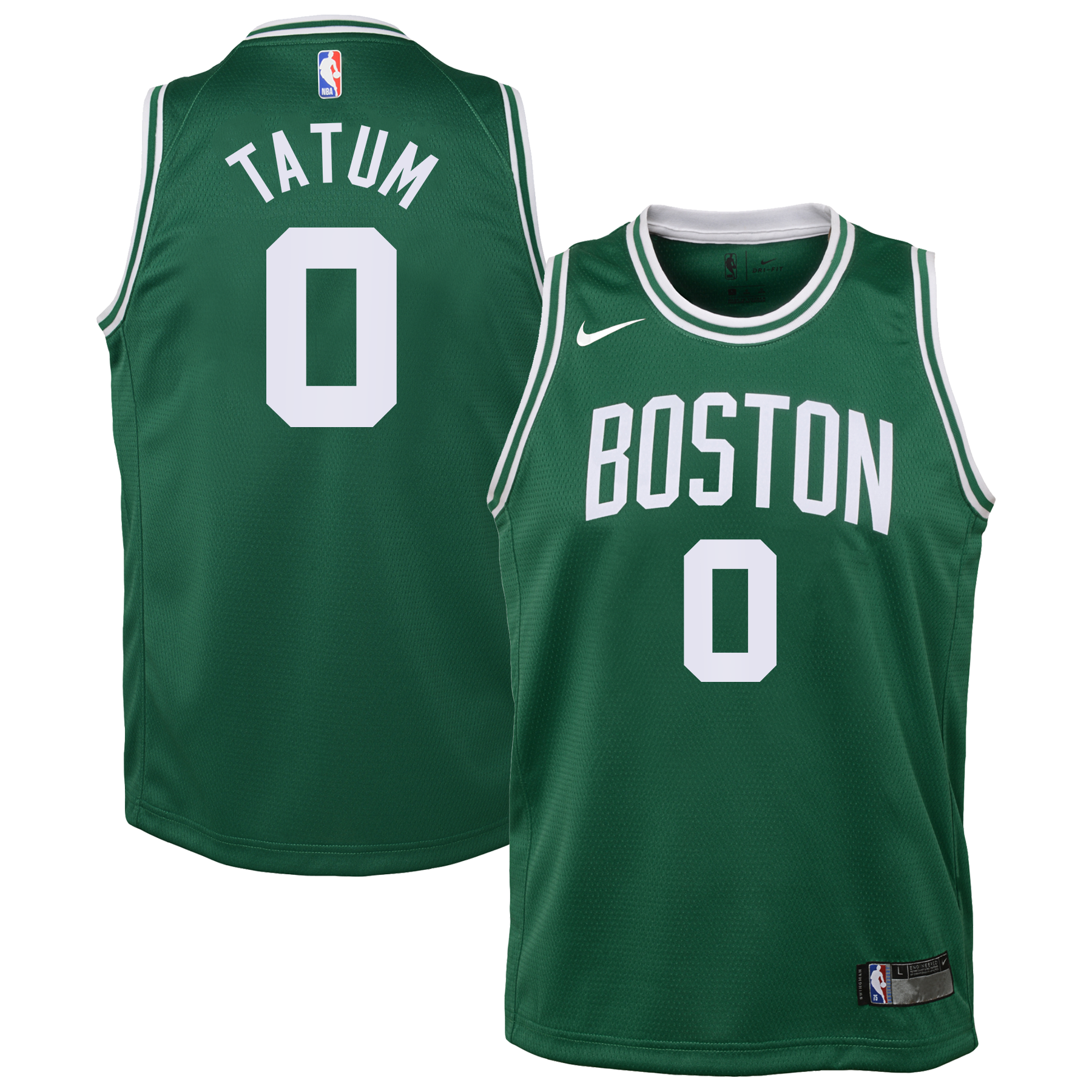 Boston Celtics Nike Icon Edition Swingman Jersey - Kelly Green - Jayson Tatum - Youth NBA Team Jersey Basketball Fan Apparel
