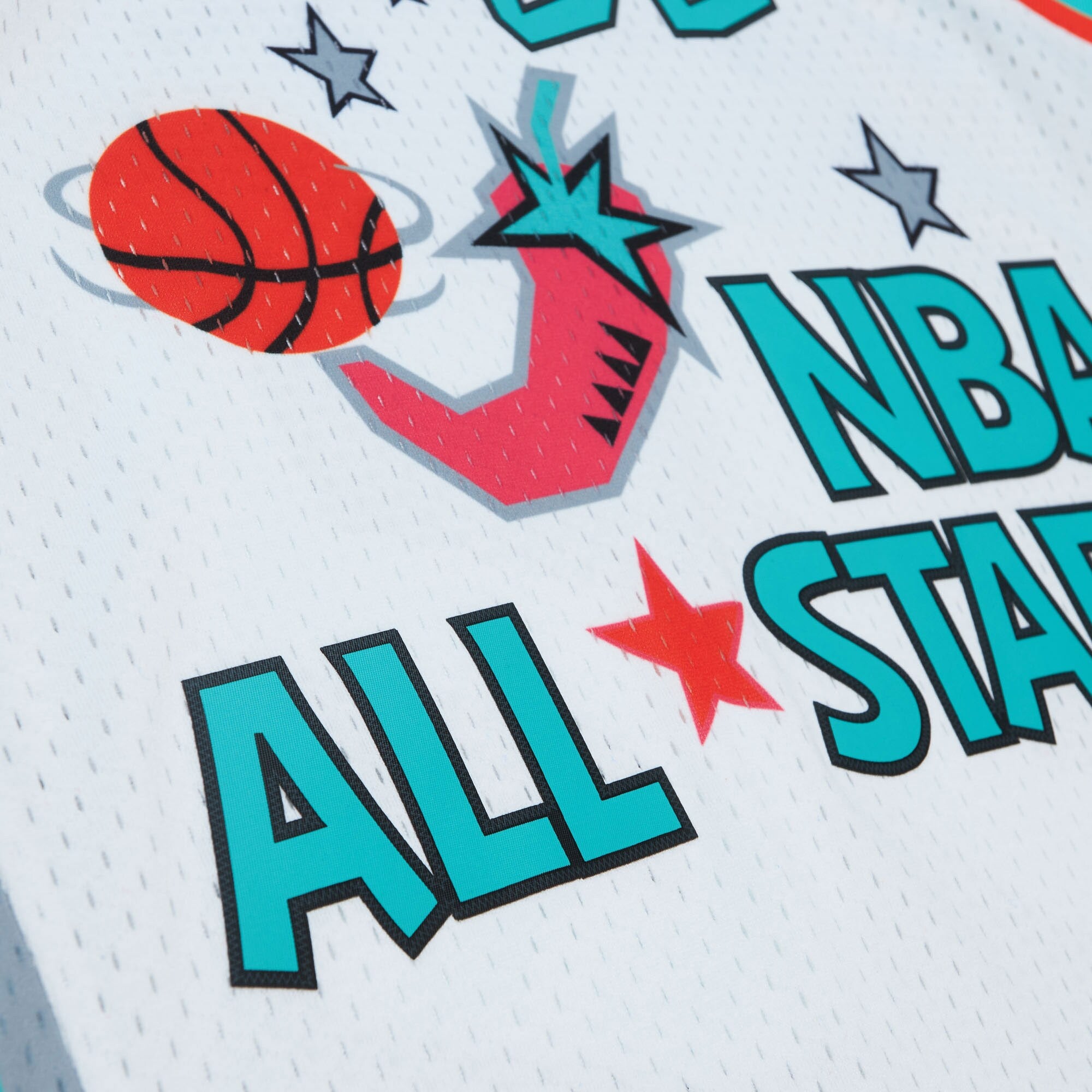 NBA Mitchell & Ness Karl Malone 1996 All-Star Swingman Authentic Jersey - White NBA Team Jersey Basketball Fan Apparel