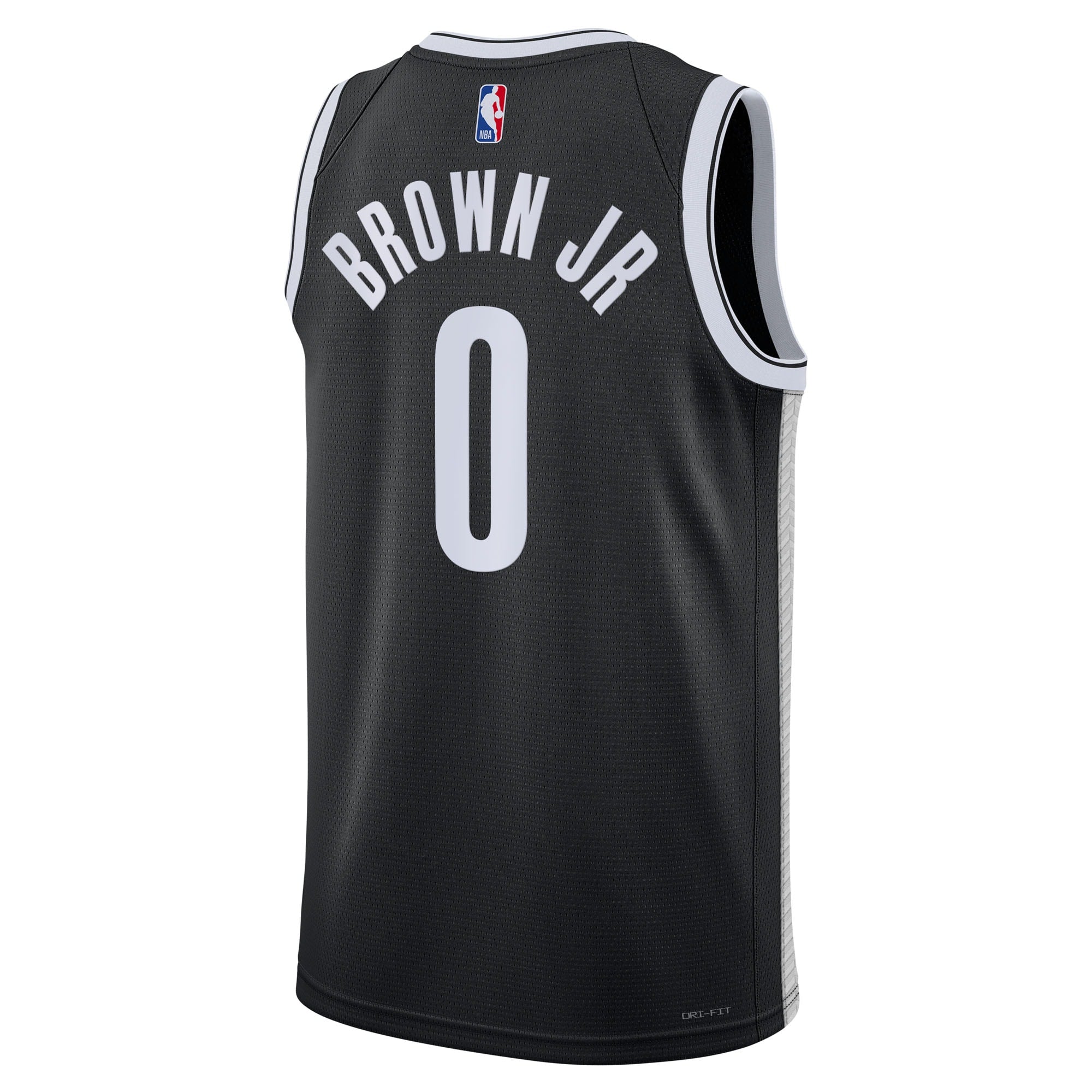 Brooklyn Nets Nike Icon Swingman Jersey - Black - Mikel Brown Jr. - Unisex NBA Team Jersey Basketball Fan Apparel