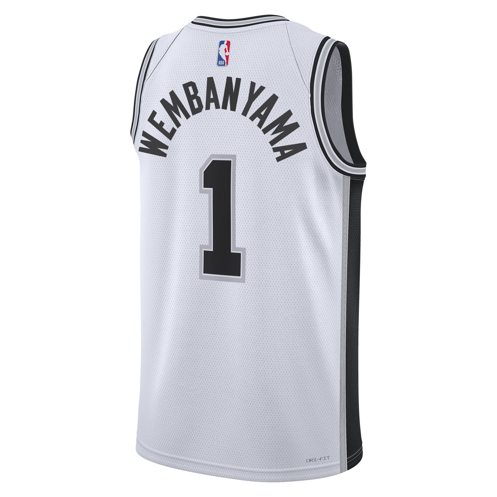 San Antonio Spurs Nike Association Edition Swingman Jersey - White - Victor Wembanyama - Unisex NBA Team Jersey Basketball Fan Apparel