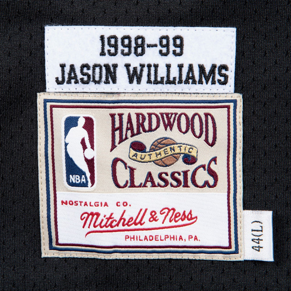 Sacramento Kings Mitchell & Ness Authentic Jersey Jason Williams NBA Team Jersey Basketball Fan Apparel