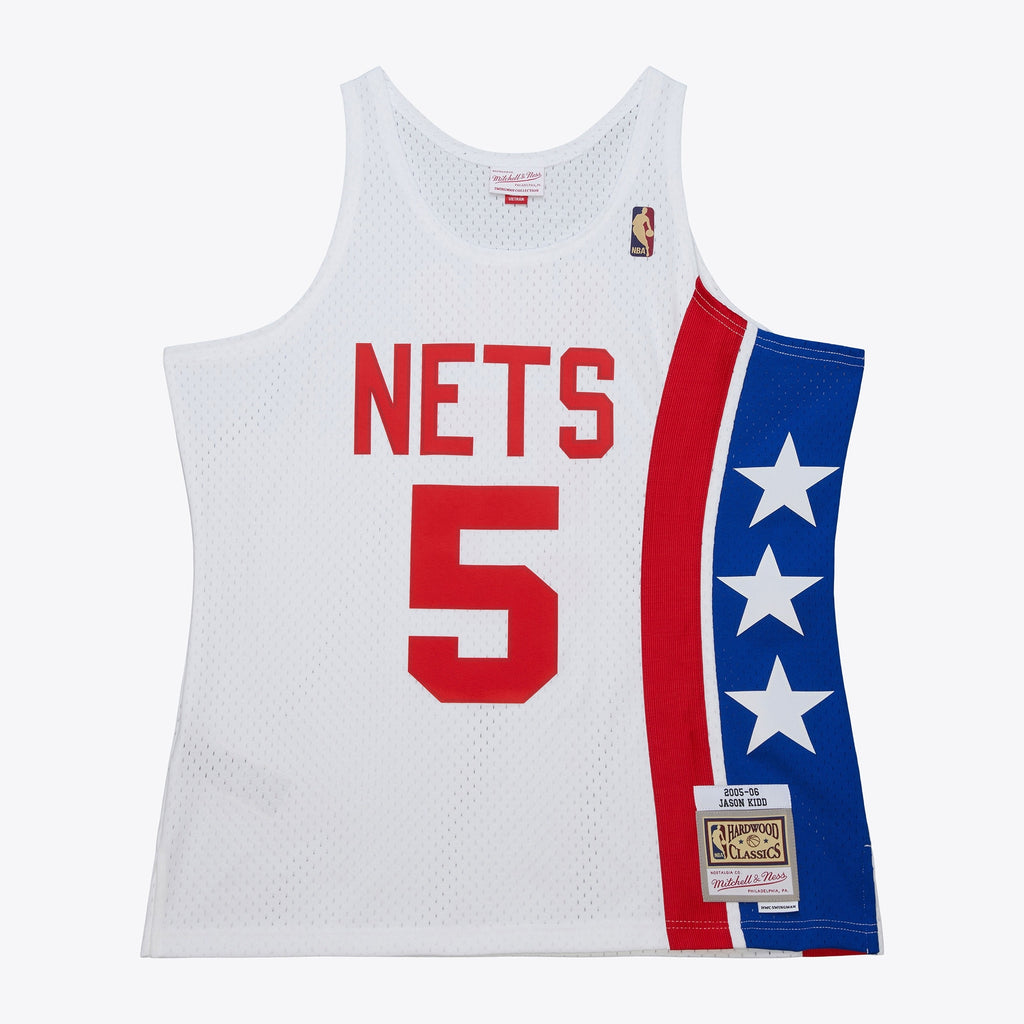 New Jersey Nets Mitchell & Ness Swingman Jersey - Jason Kidd - Men's NBA Team Jersey Basketball Fan Apparel