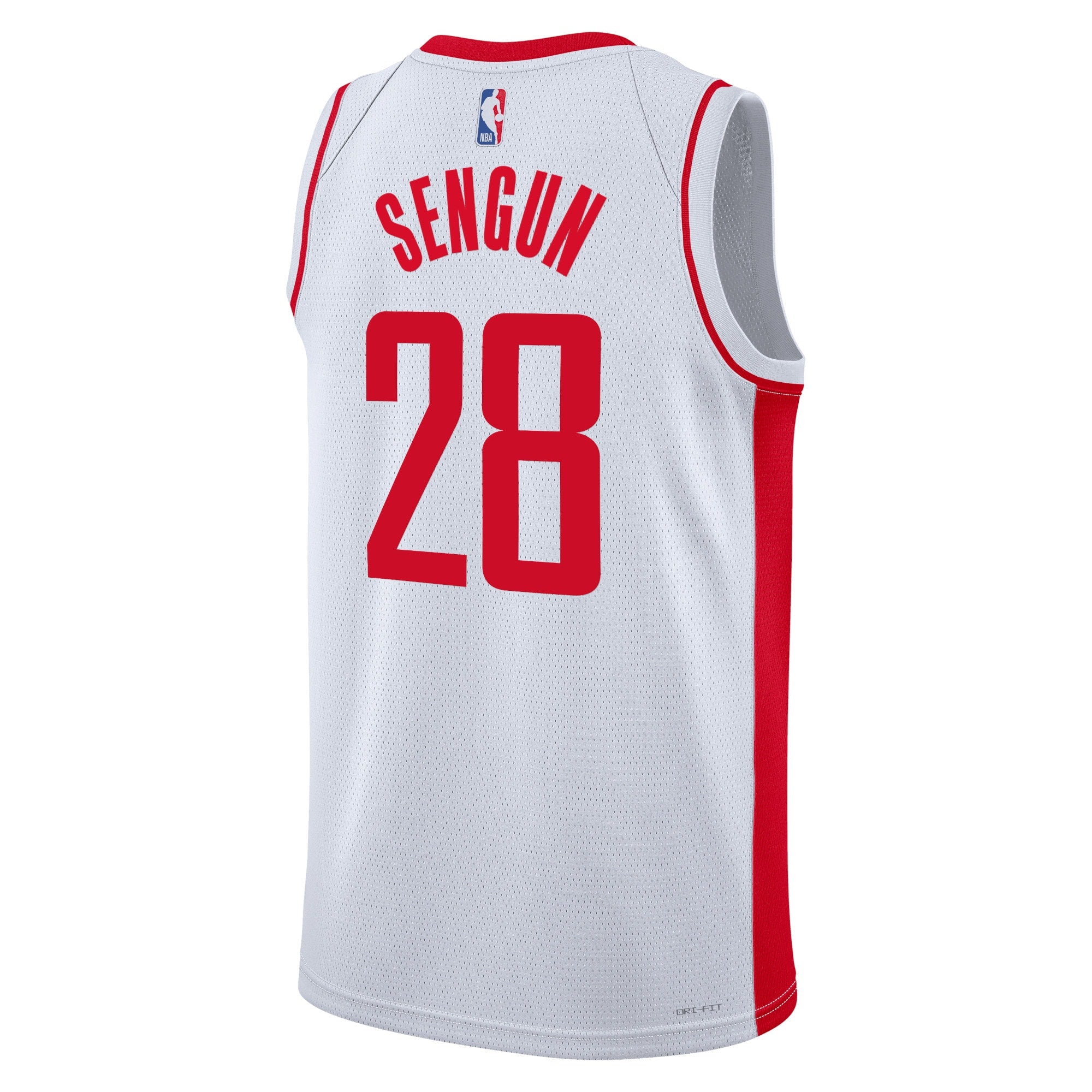Houston Rockets Nike Association Edition Swingman Jersey - White - Alperen Sengun - Unisex NBA Team Jersey Basketball Fan Apparel