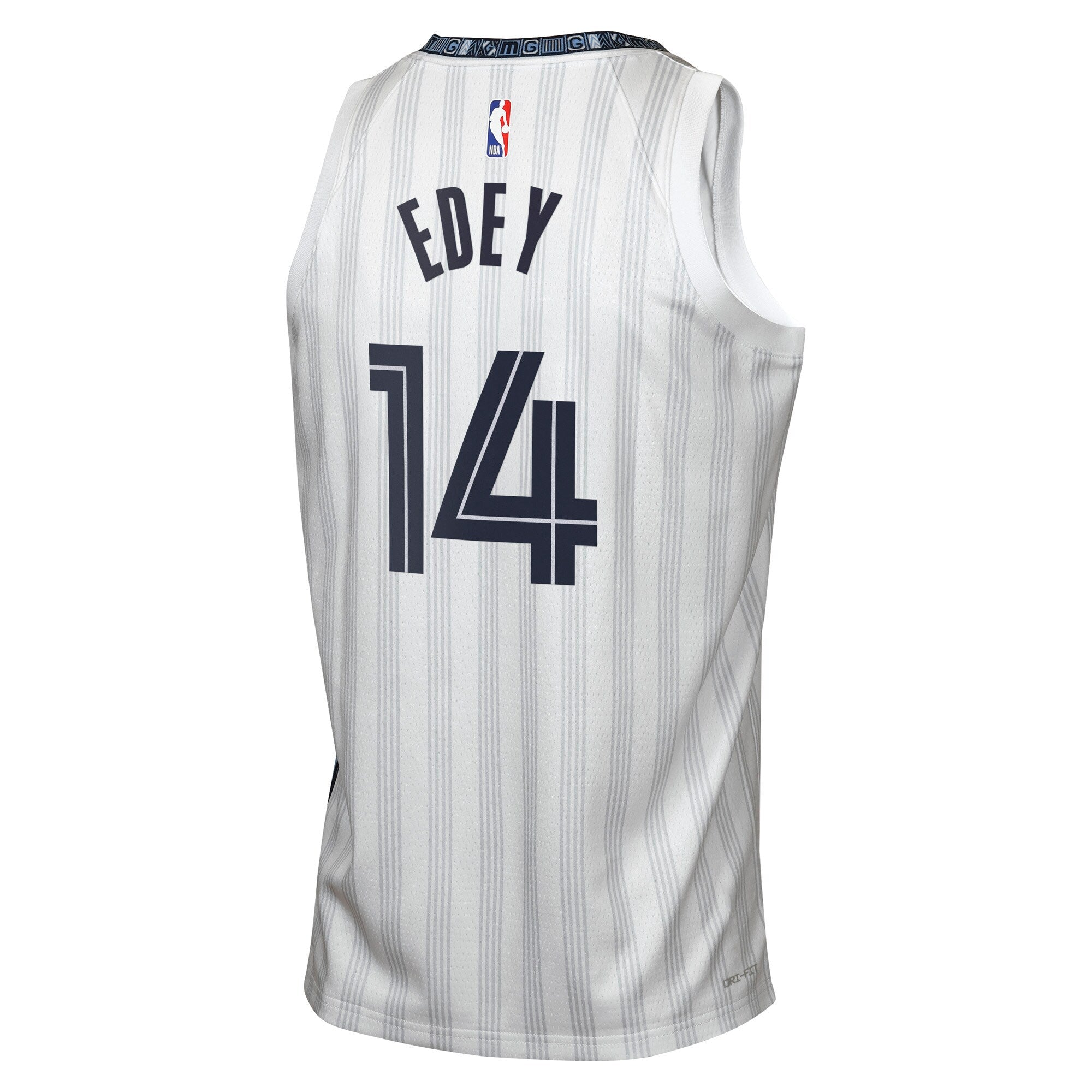 Memphis Grizzlies Nike 2025/26 City Edition Swingman Jersey - Gray - Zach Edey - Youth NBA Team Jersey Basketball Fan Apparel