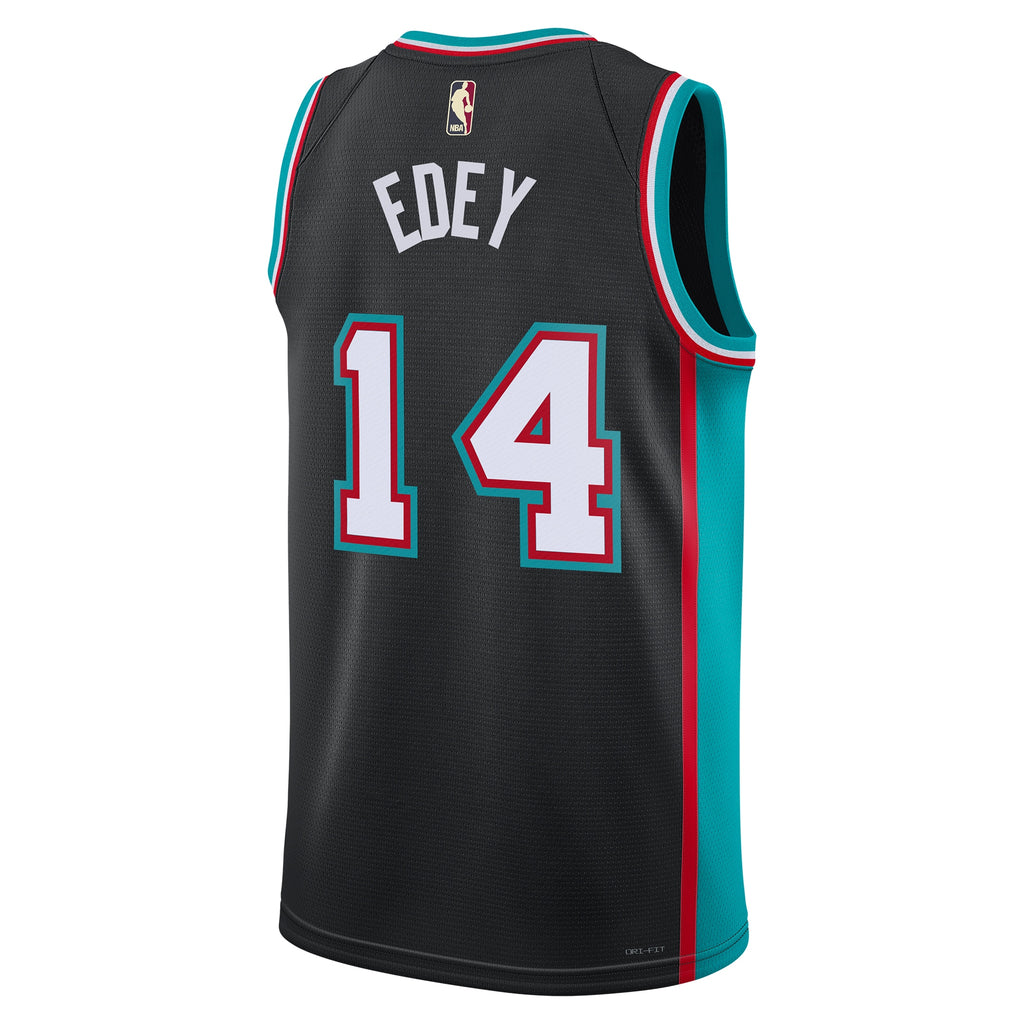 Memphis Grizzlies Nike Classic Edition Jersey - Black - Zach Edey - Unisex NBA Team Jersey Basketball Fan Apparel