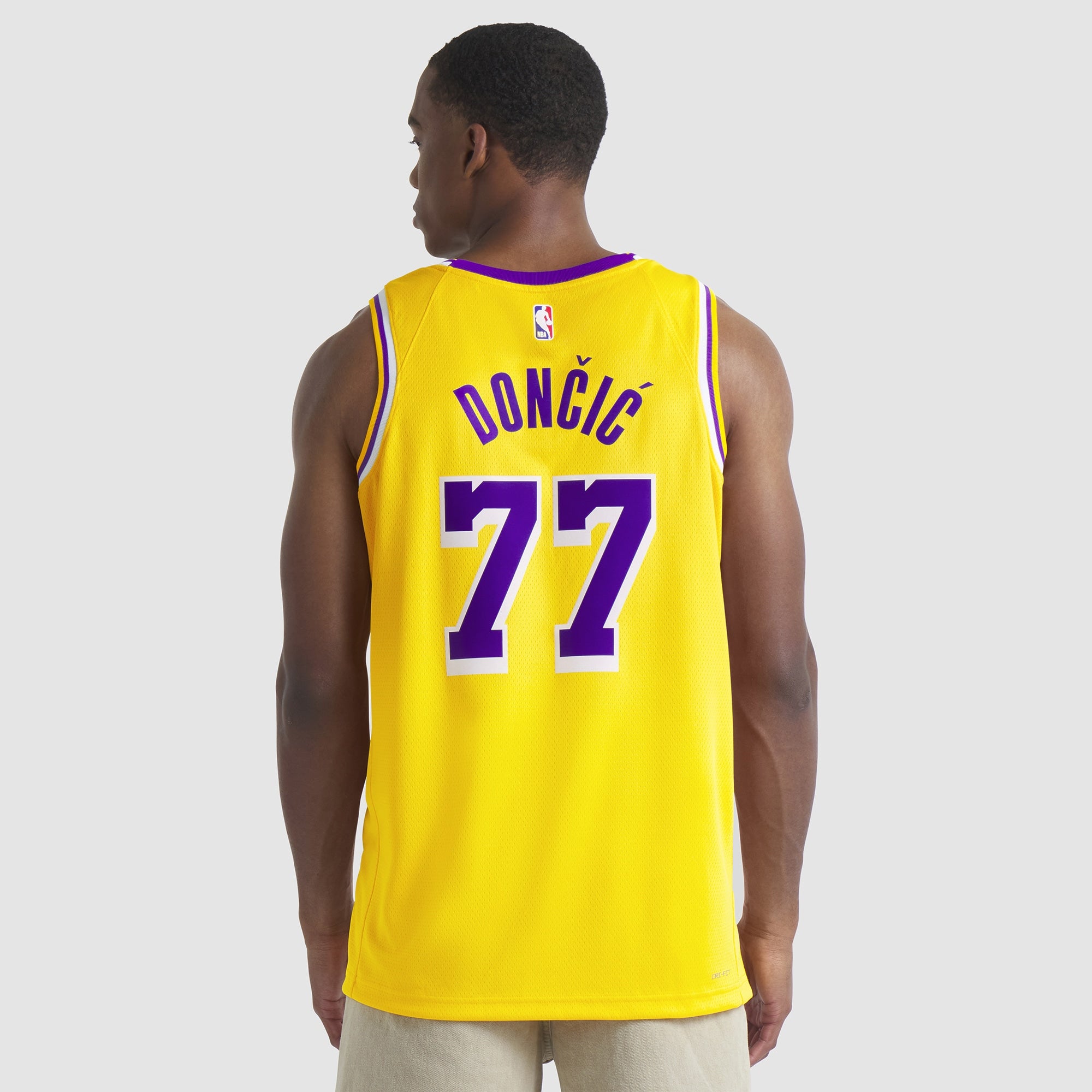 Los Angeles Lakers Nike Icon Swingman Jersey - Luka Doncic - Unisex NBA Team Jersey Basketball Fan Apparel