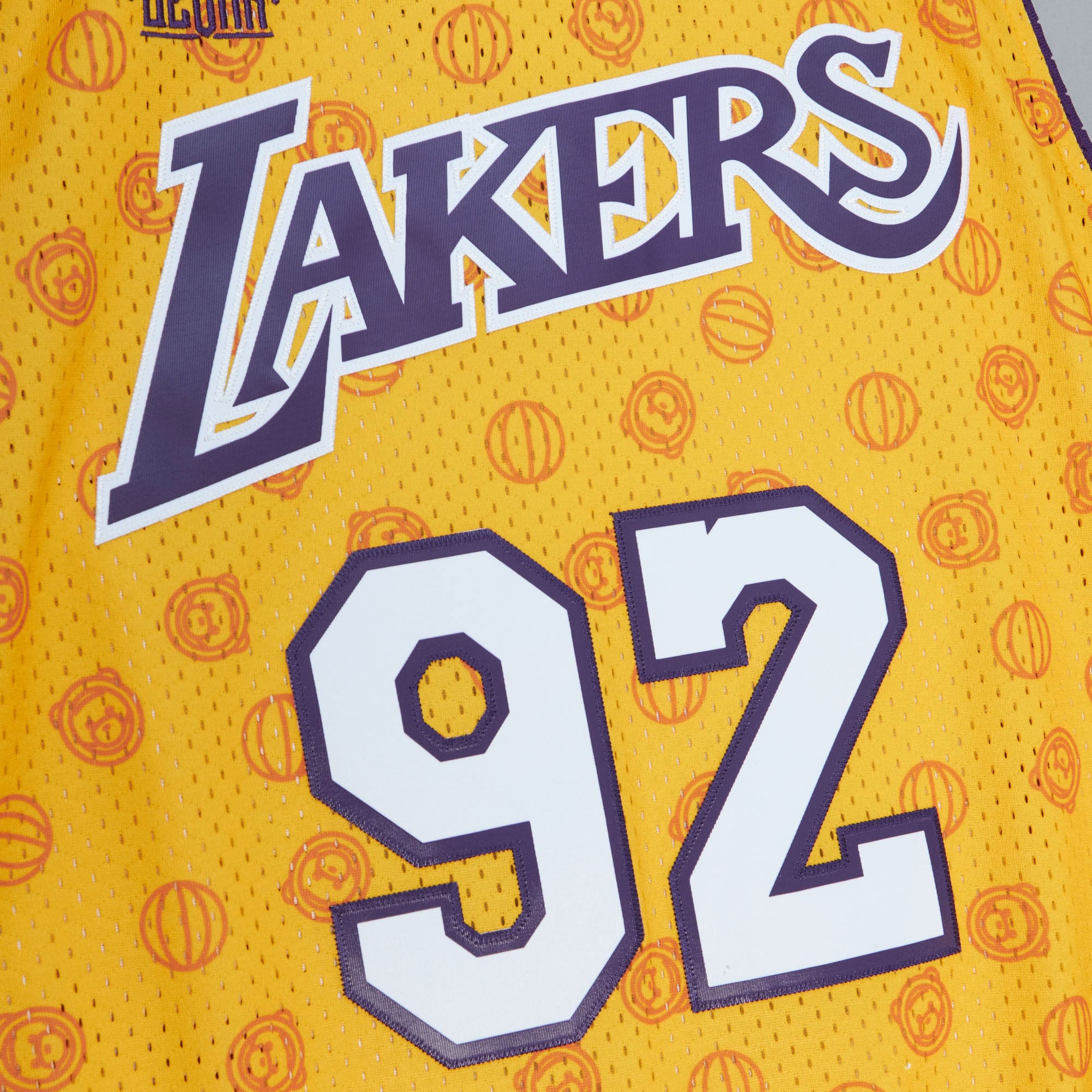Los Angeles Lakers Mitchell & Ness x Ozuna Swingman Jersey NBA Team Jersey Basketball Fan Apparel